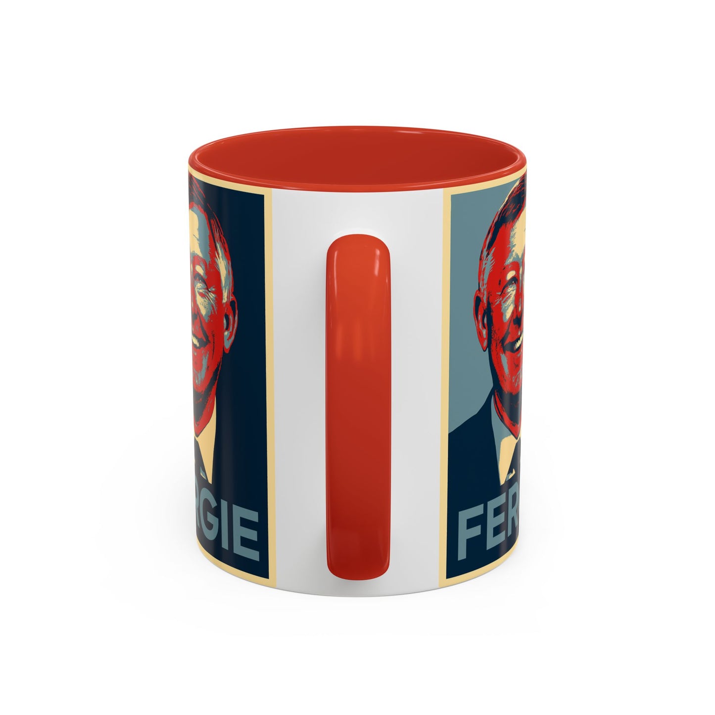 Alex Ferguson Hope Poster Mug - Manchester United