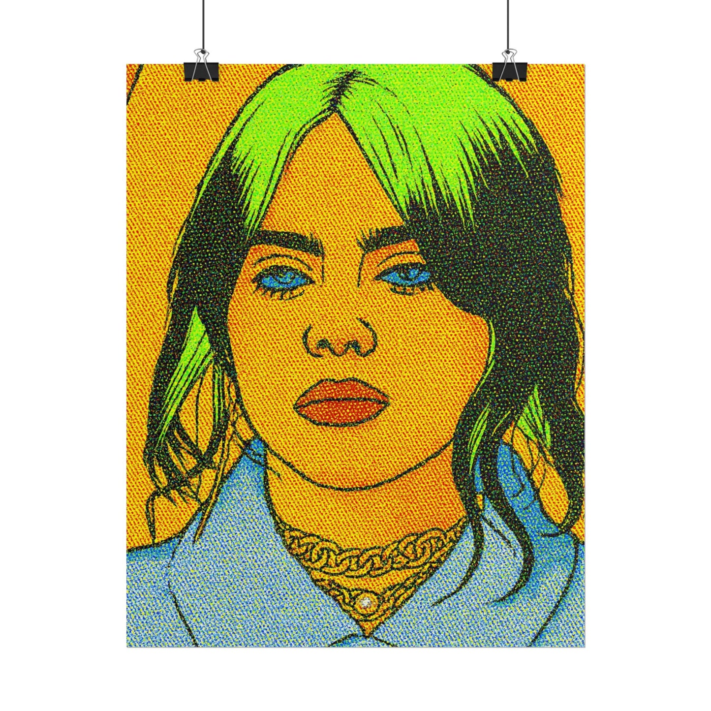 Billie Pop Art Poster