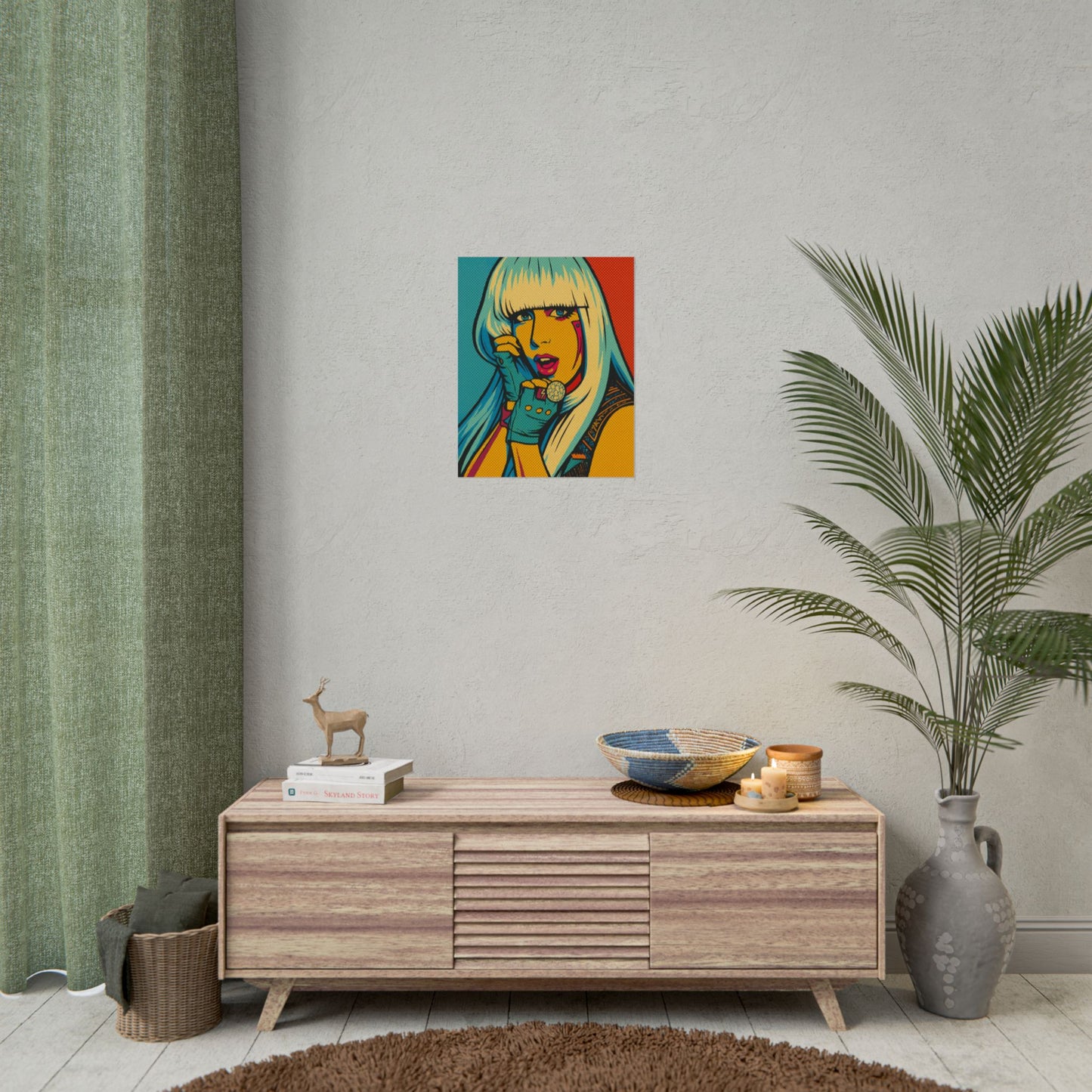 Lady G a g a Pop Art Poster
