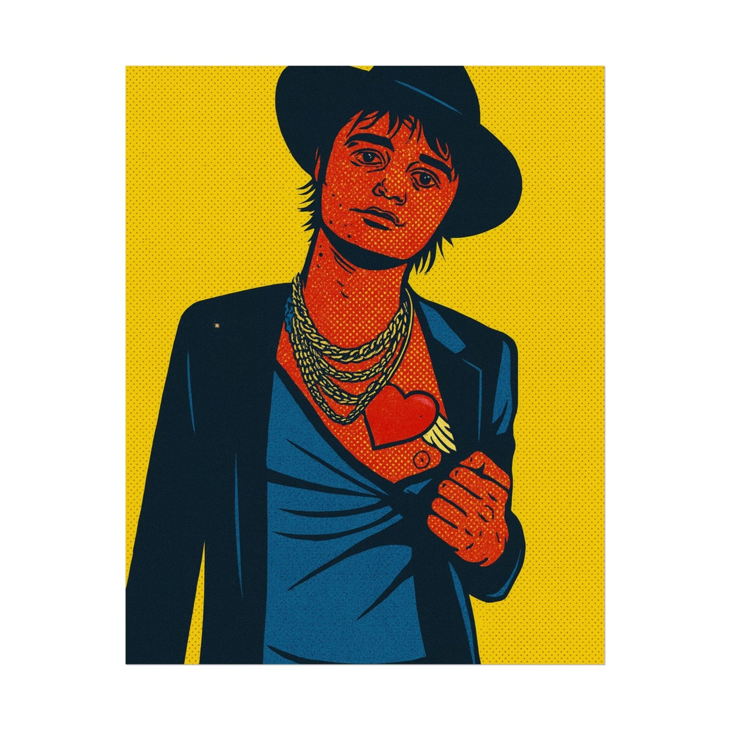 Pete Doherty Pop Art Poster
