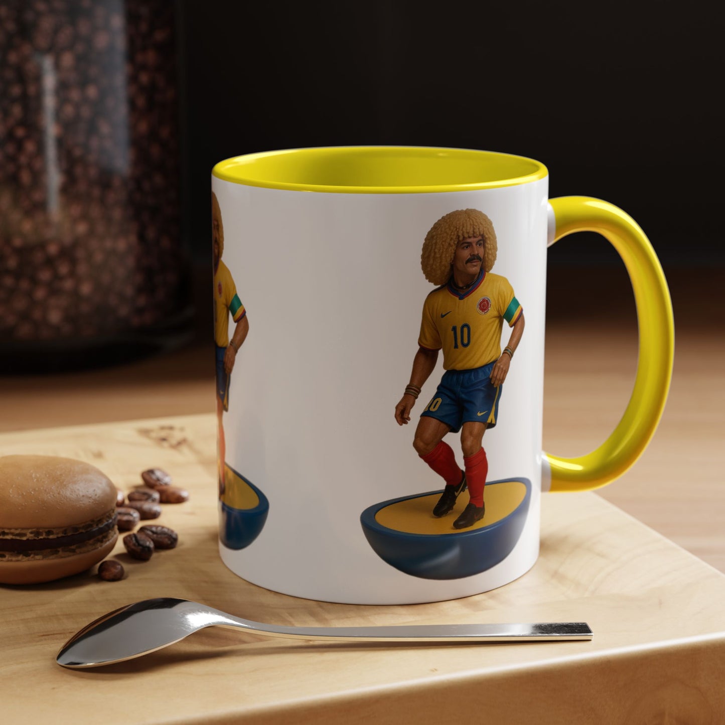 Carlos Valderrama Subbuteo Mug - Colombia