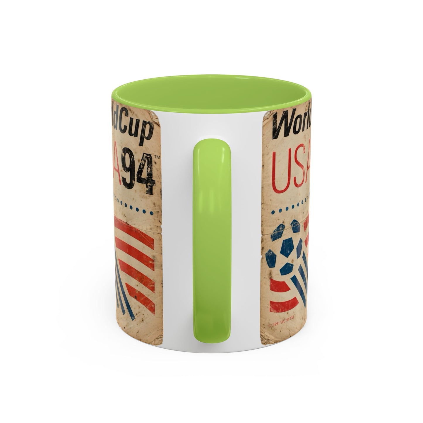 USA 94 World Cup Ball and Stripes Coffee Mug (11, 15oz)
