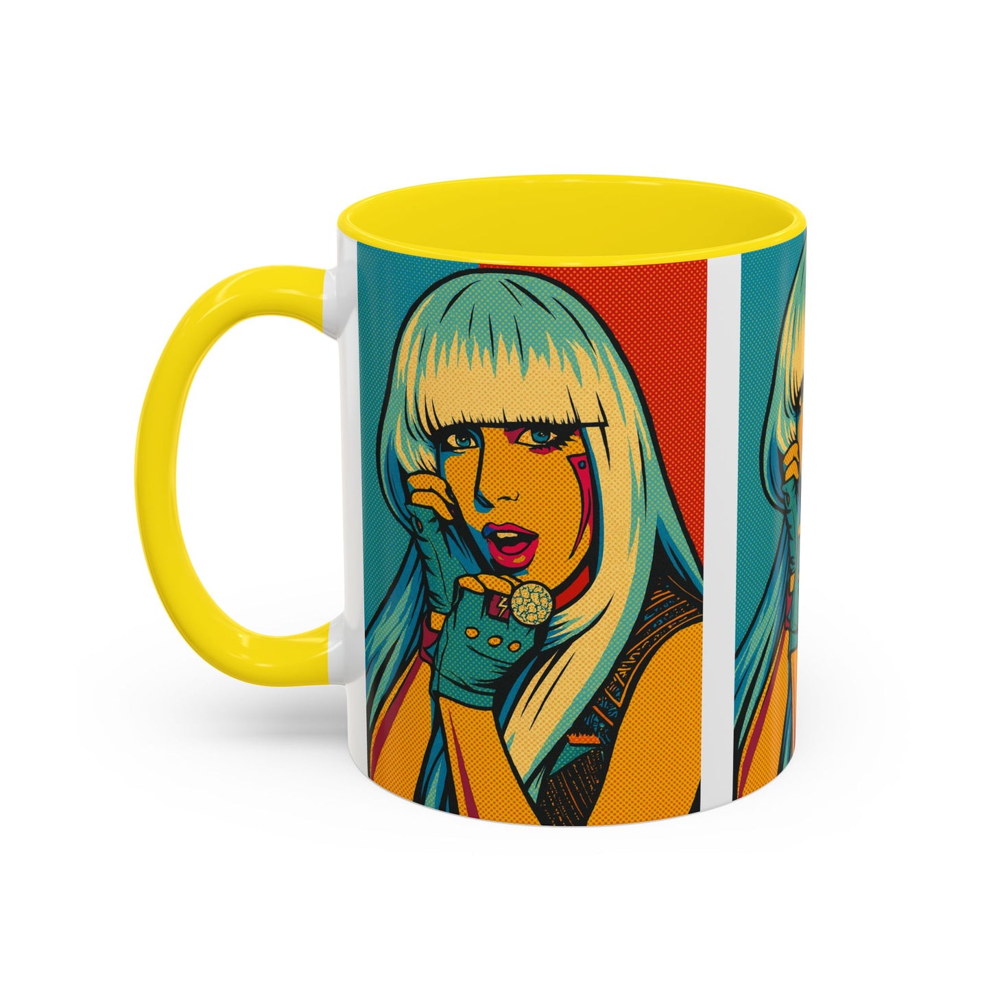 Lady G a g a Pop Art Mug