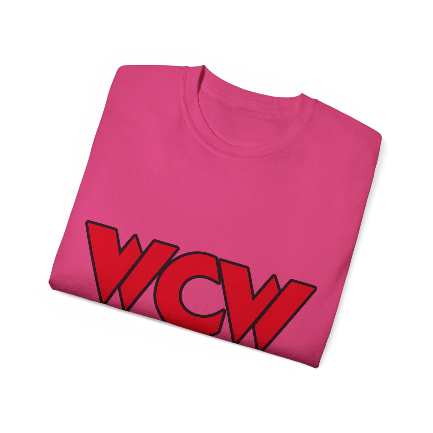 WCW Logo Red Unisex Ultra Cotton Tee