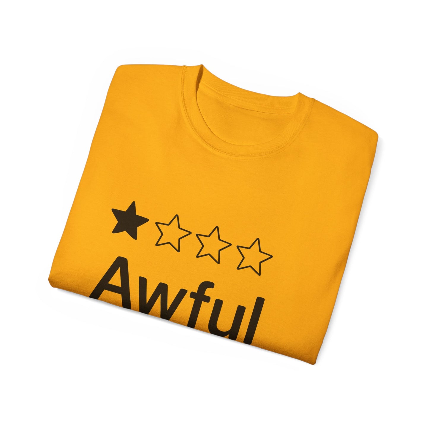 Awful Rating 1 Star Review T-Shirt