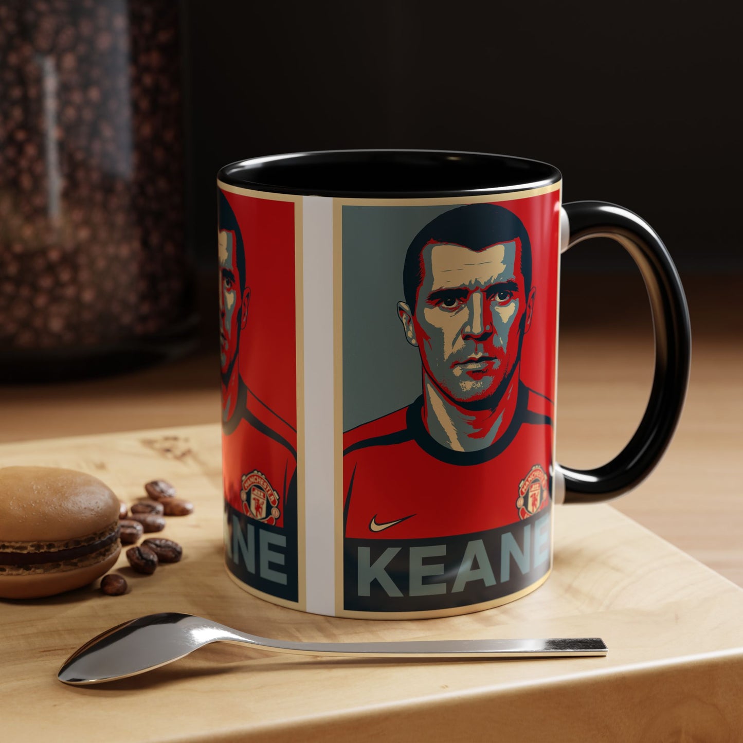 Roy Keane Hope Poster Mug - Manchester United