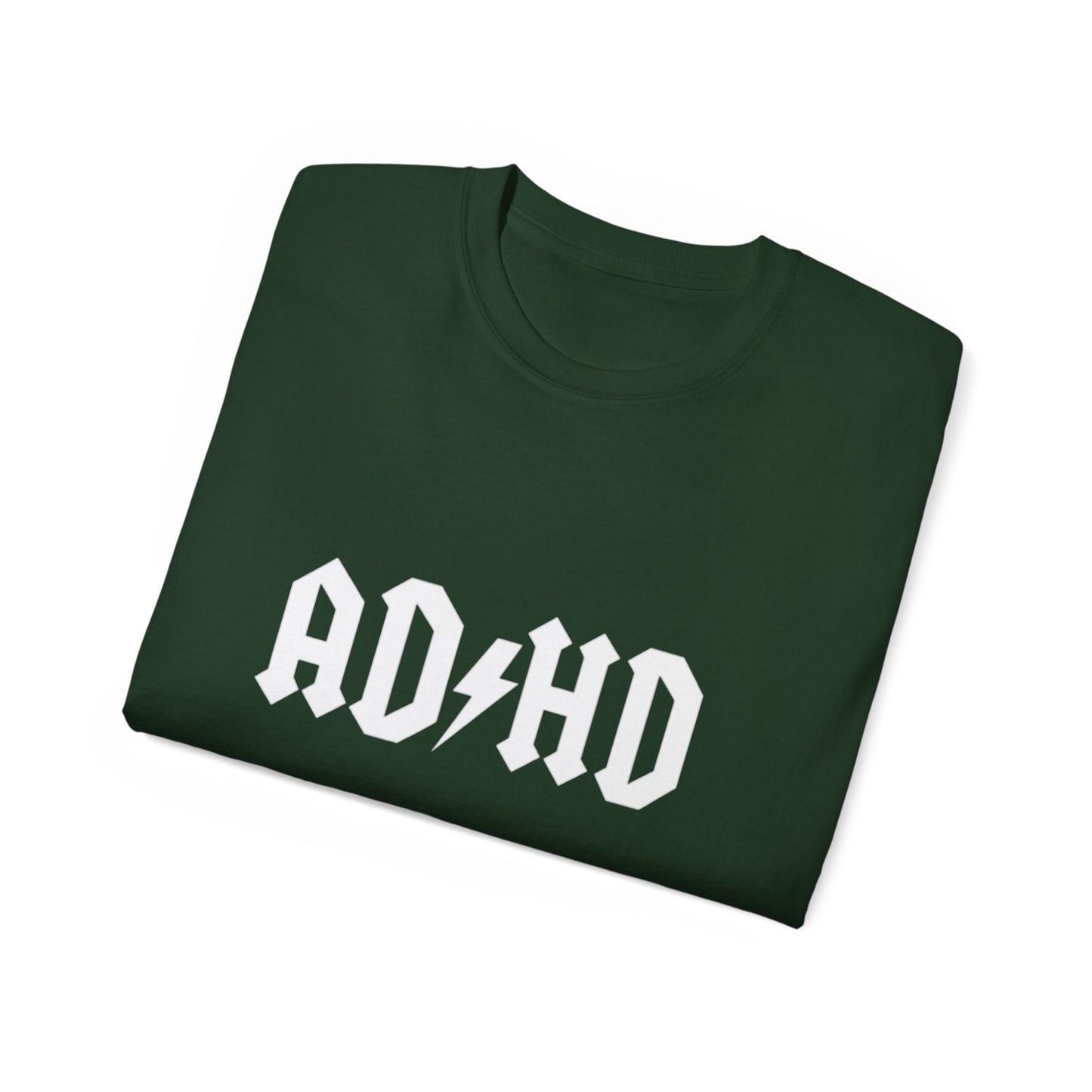 AD/HD White T-Shirt