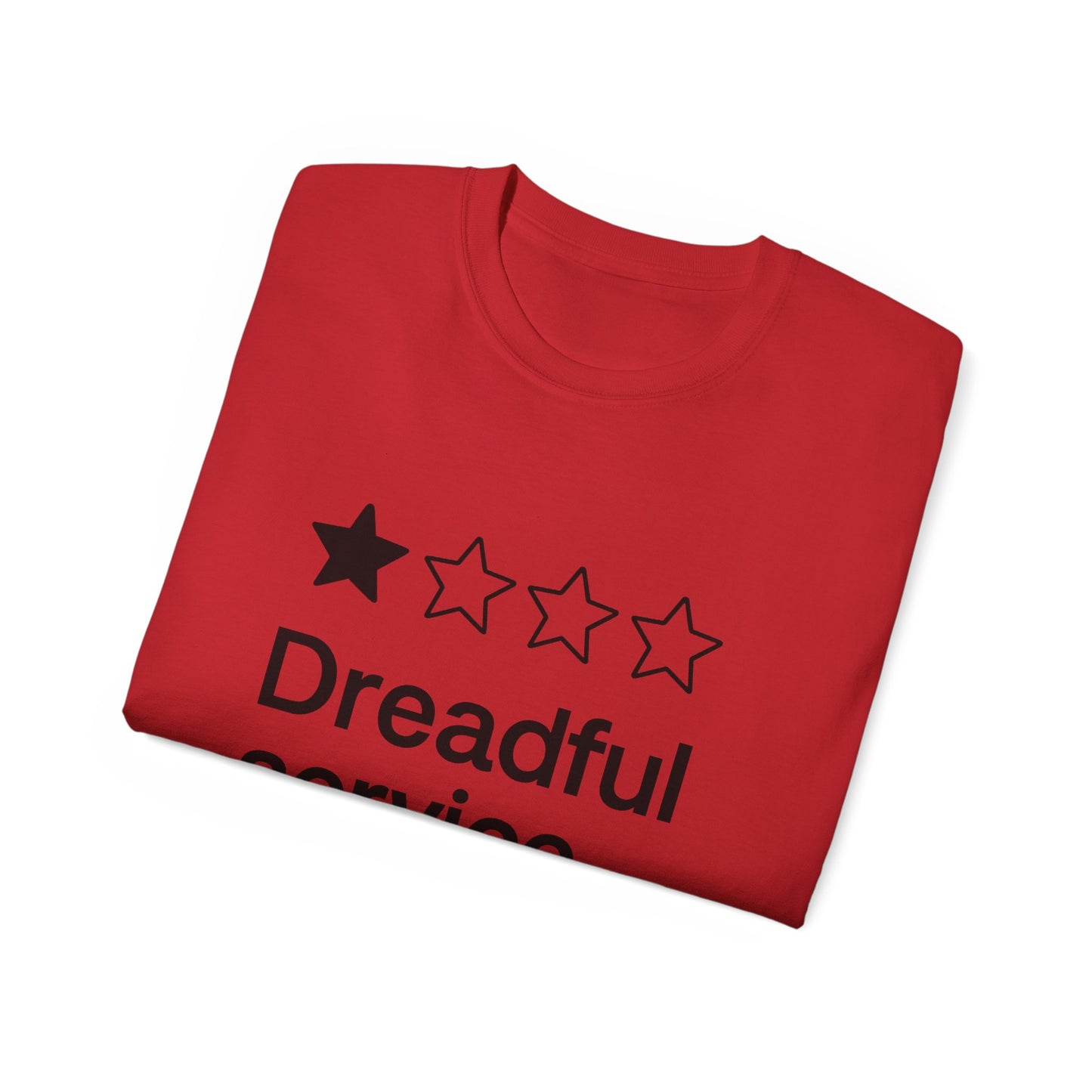 One Star Dreadful Service T-Shirt