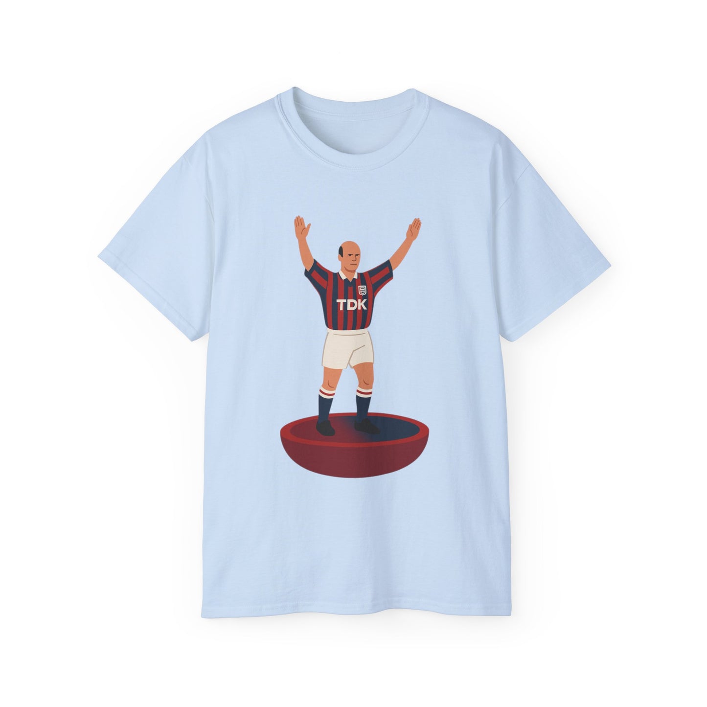 Attilio Lombardo Cartoon Subbuteo T-Shirt - Crystal Palace