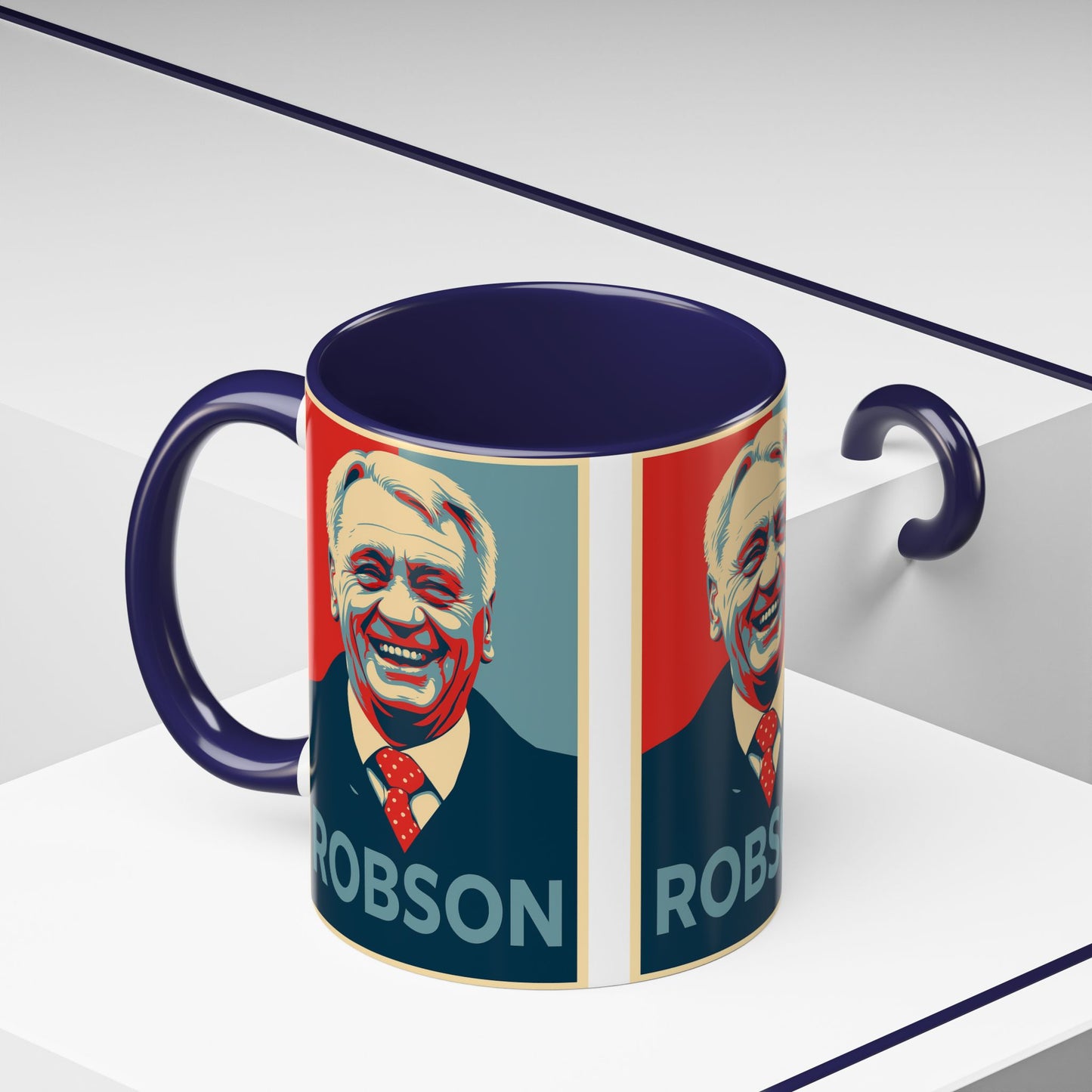 Bobby Robson Hope Poster Mug - Newcastle United Ipswich Town