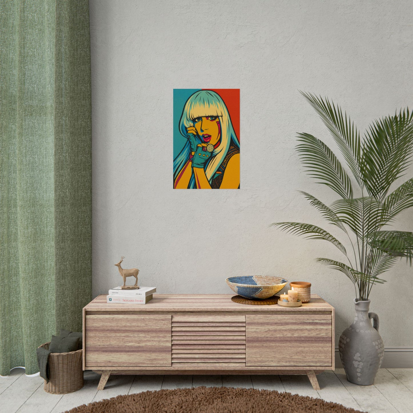 Lady G a g a Pop Art Poster