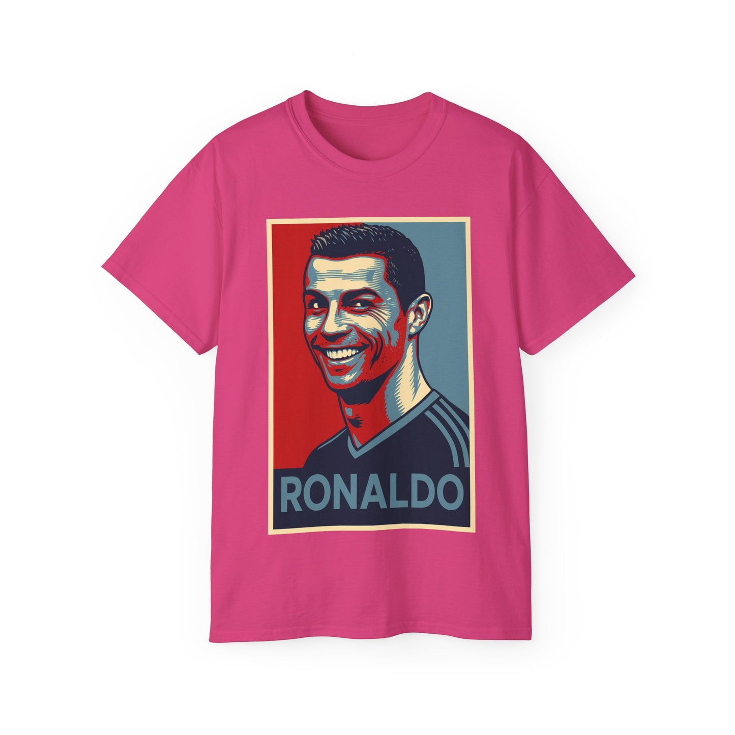 Cristiano Ronaldo Hope Poster T-Shirt - Manchester United Real Madrid