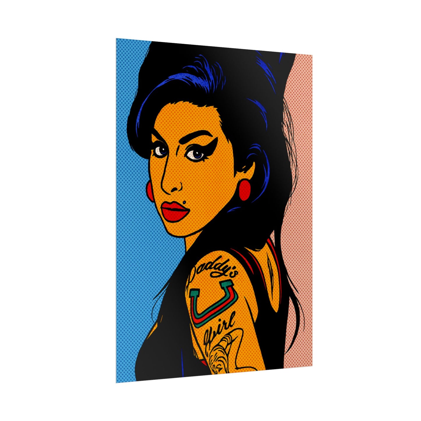 Amy Winehouse Pop Art Poster