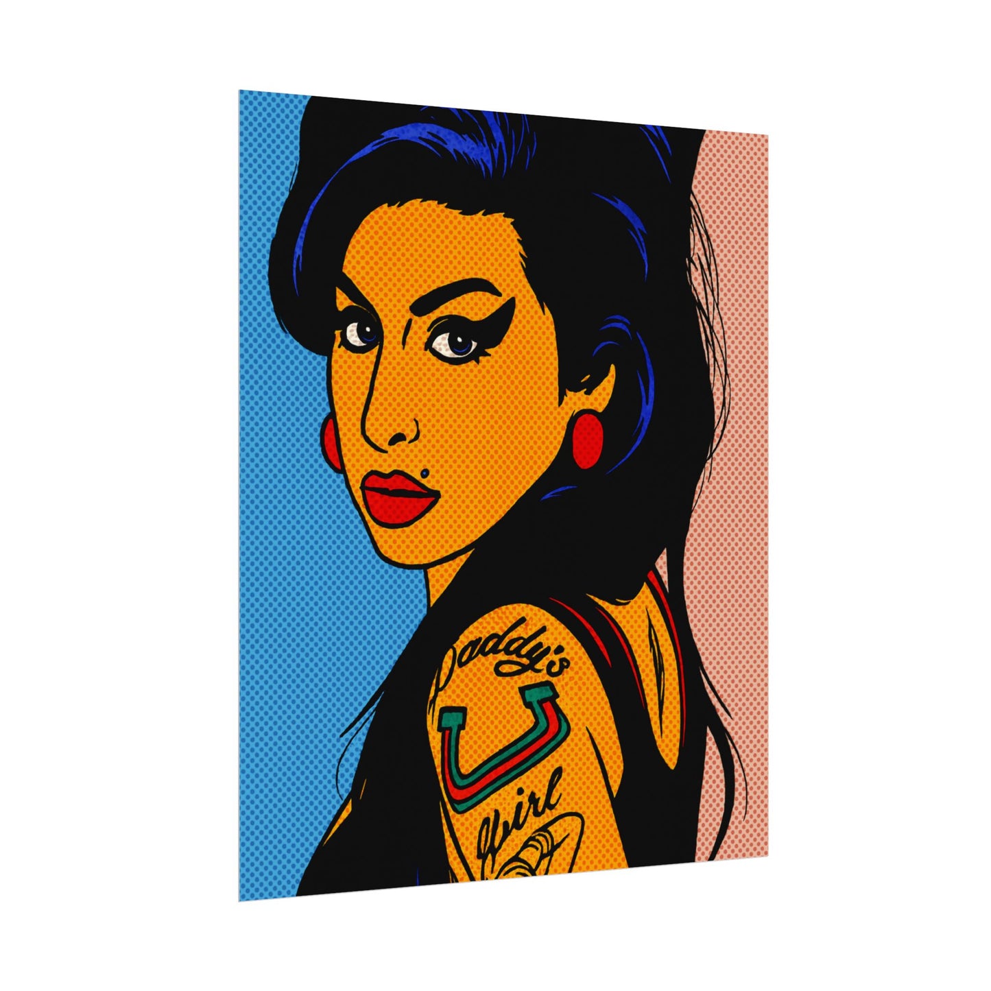 Amy Winehouse Pop Art Poster
