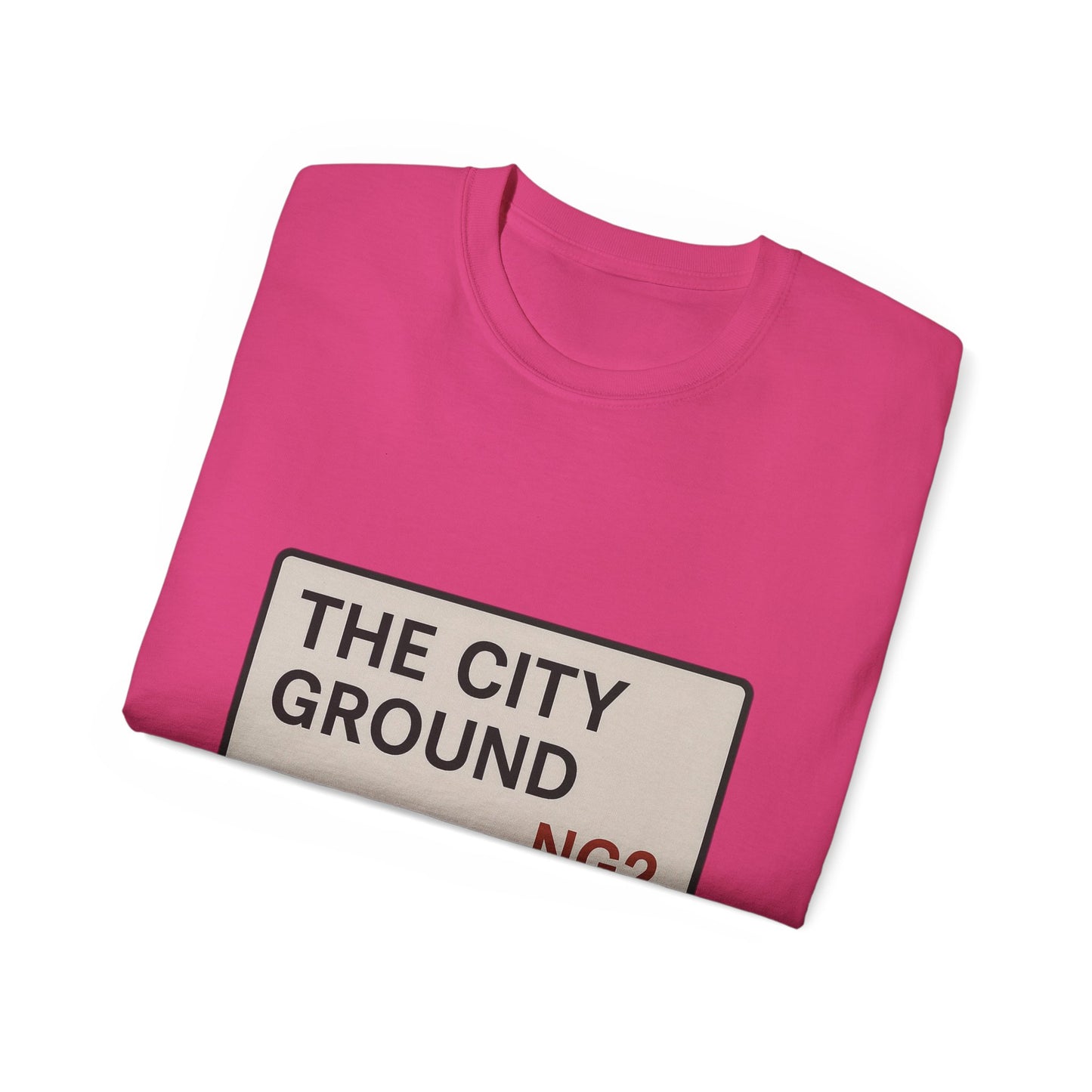 The City Ground Nottingham Forest Road Sign T-Shirt