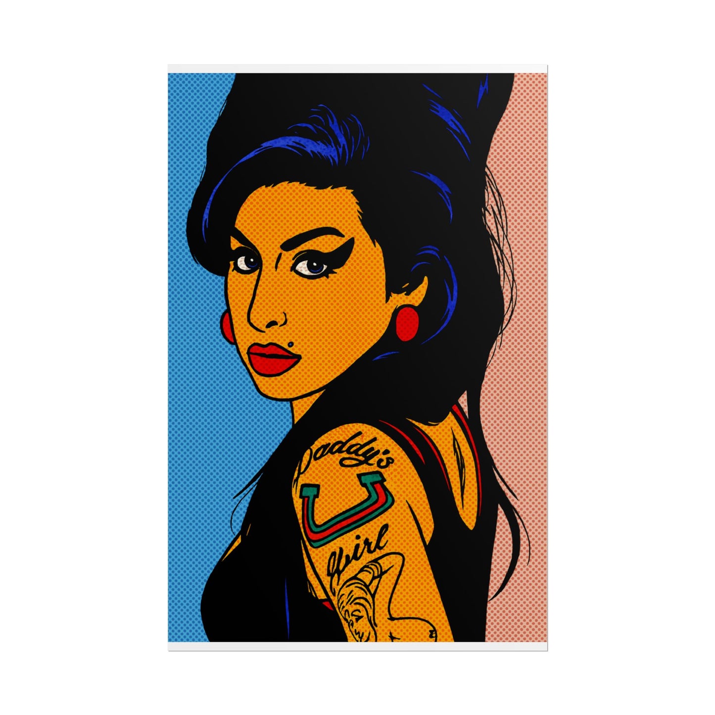 Amy Winehouse Pop Art Poster