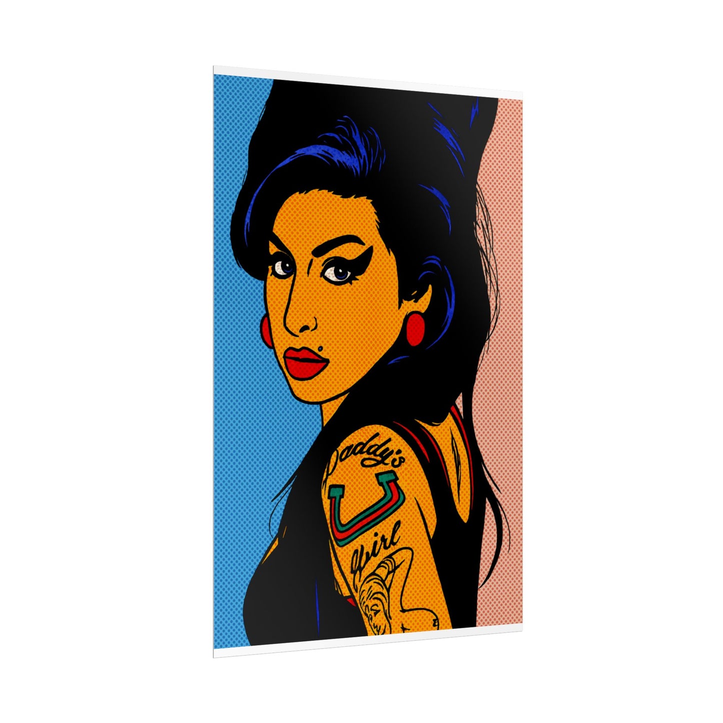 Amy Winehouse Pop Art Poster