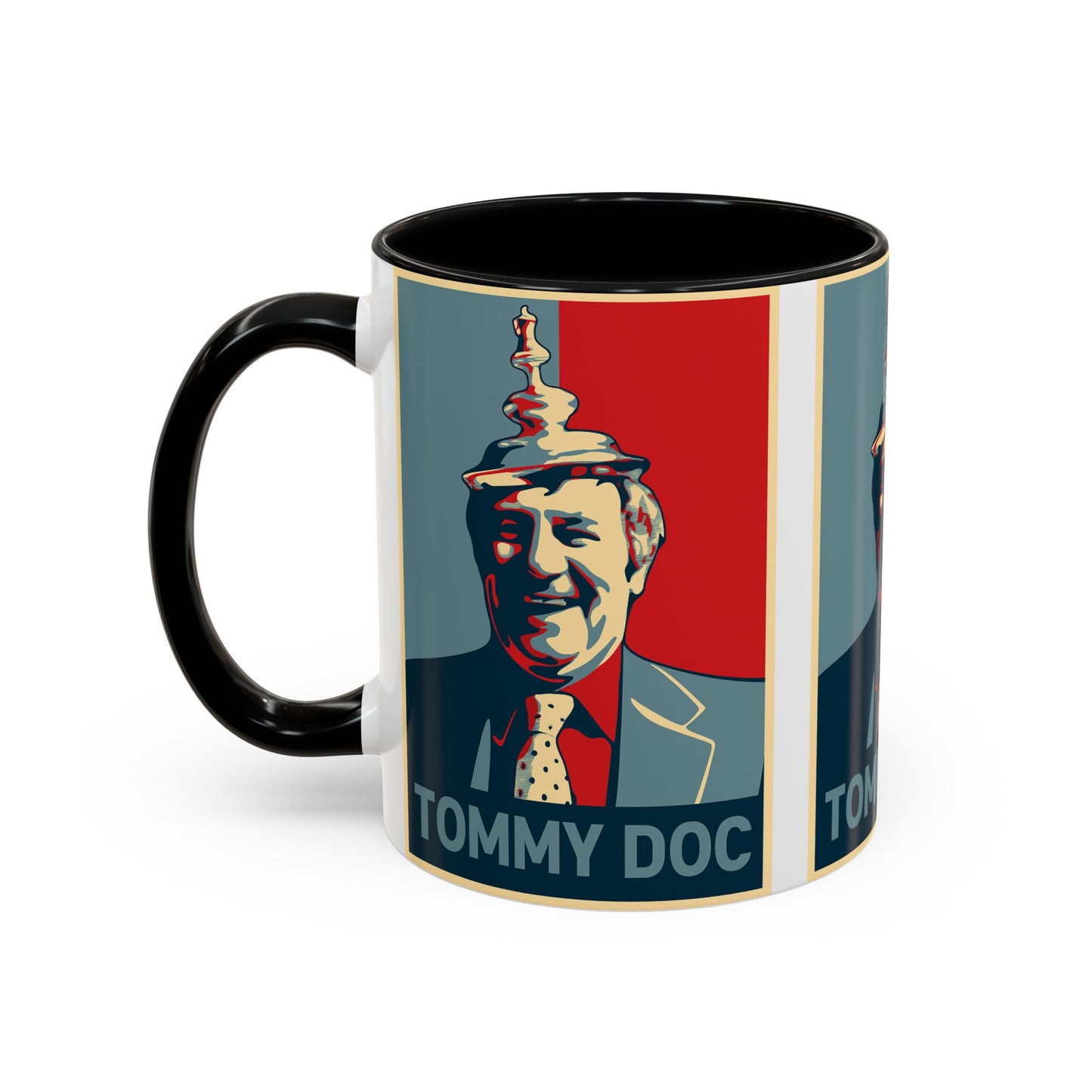Tommy Docherty Hope Poster Mug - Manchester United