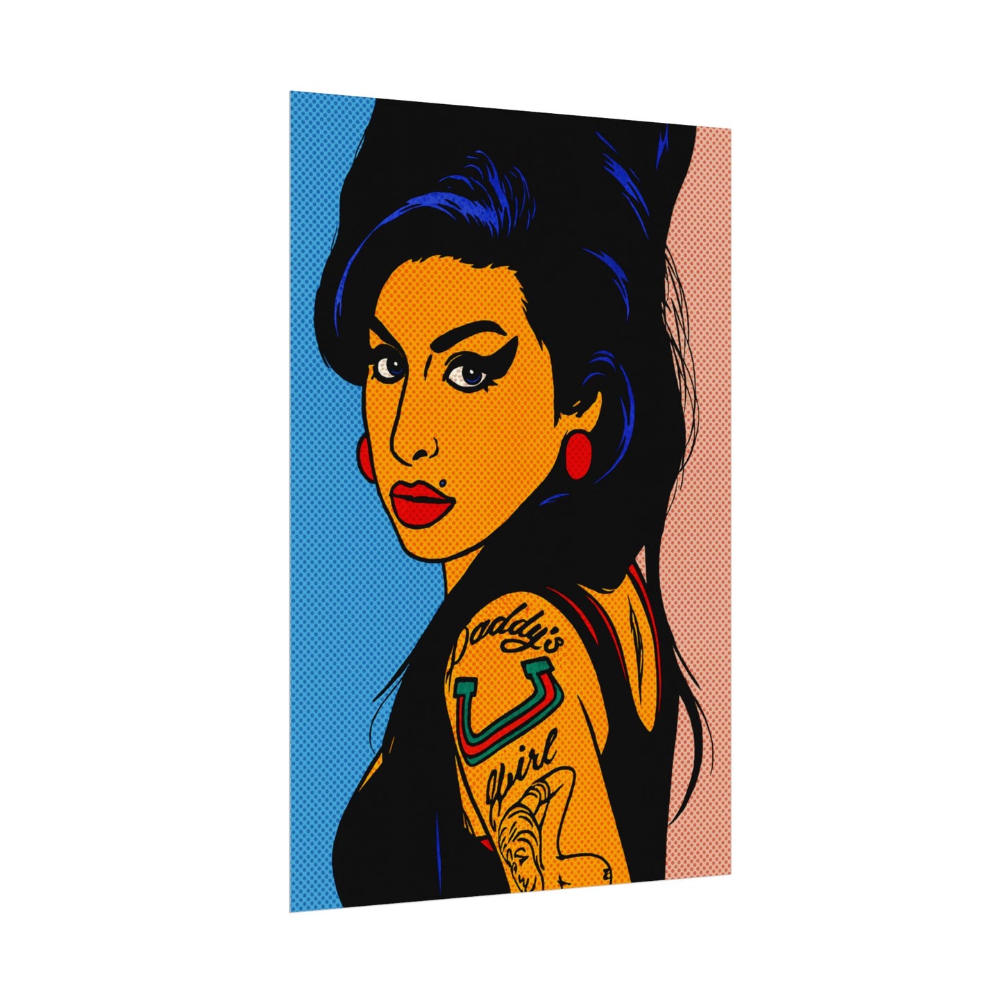 Amy Winehouse Pop Art Poster