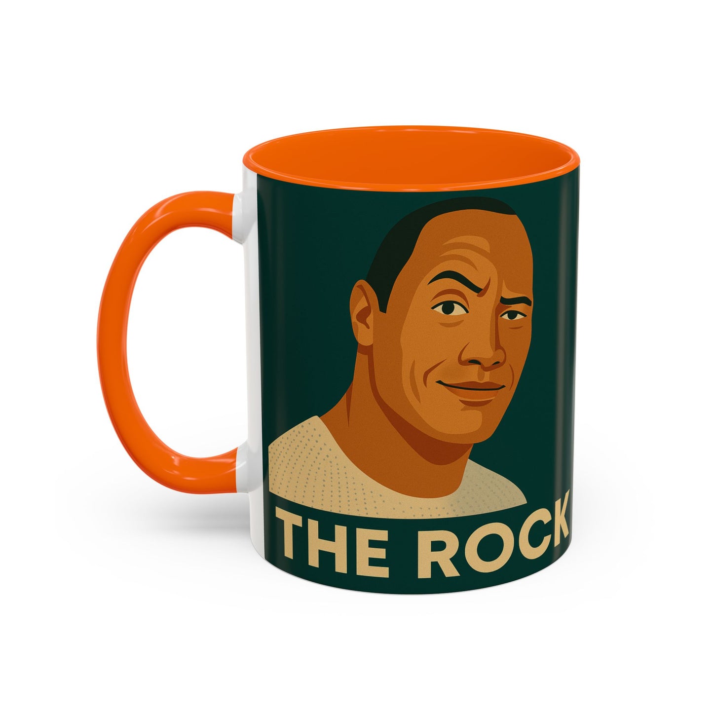 The Rock Coffee Mug, Fun Gift for Fans, Unique Home Decor, Inspirational Drinkware, Collector's Item, Birthday or Holiday Gift