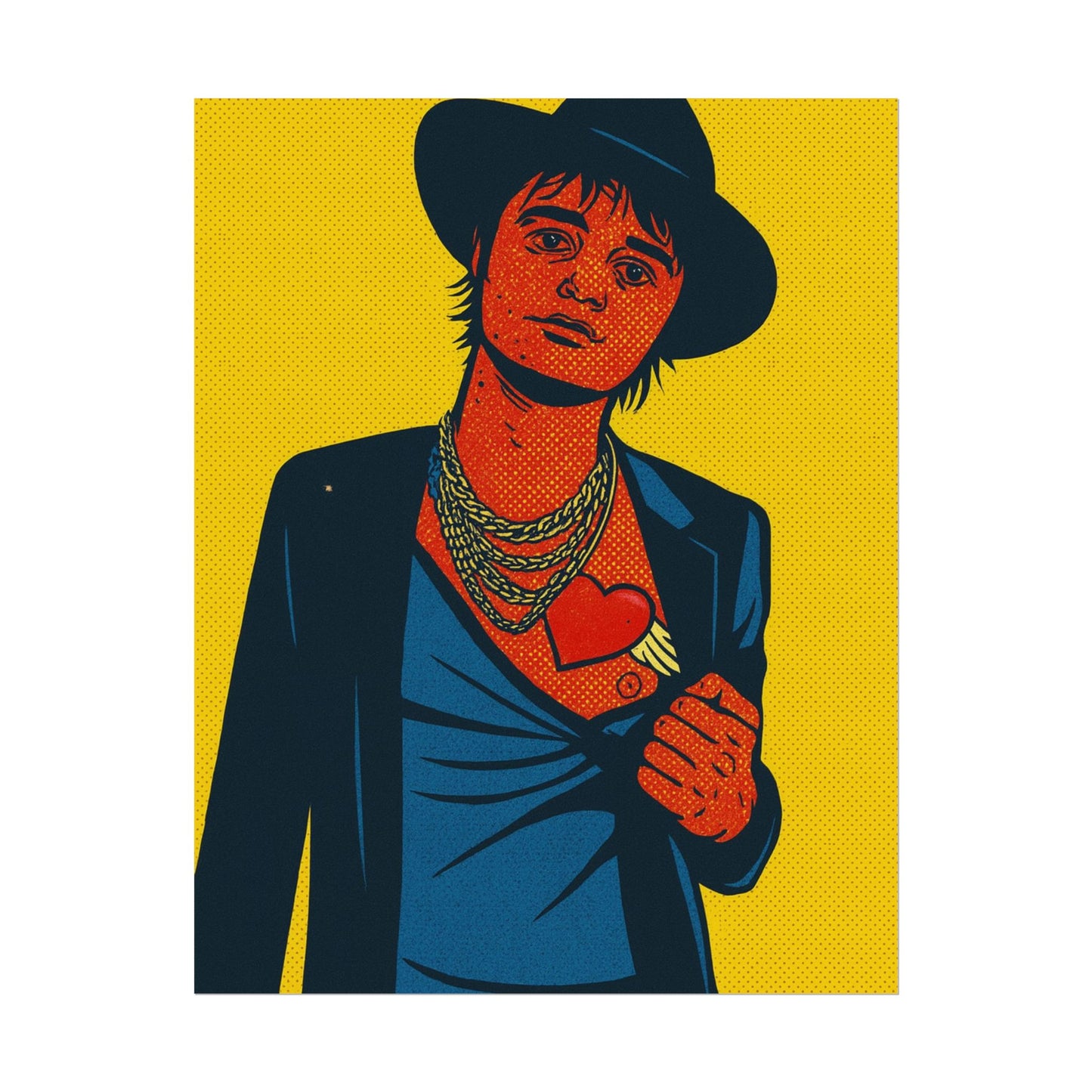 Pete Doherty Pop Art Poster