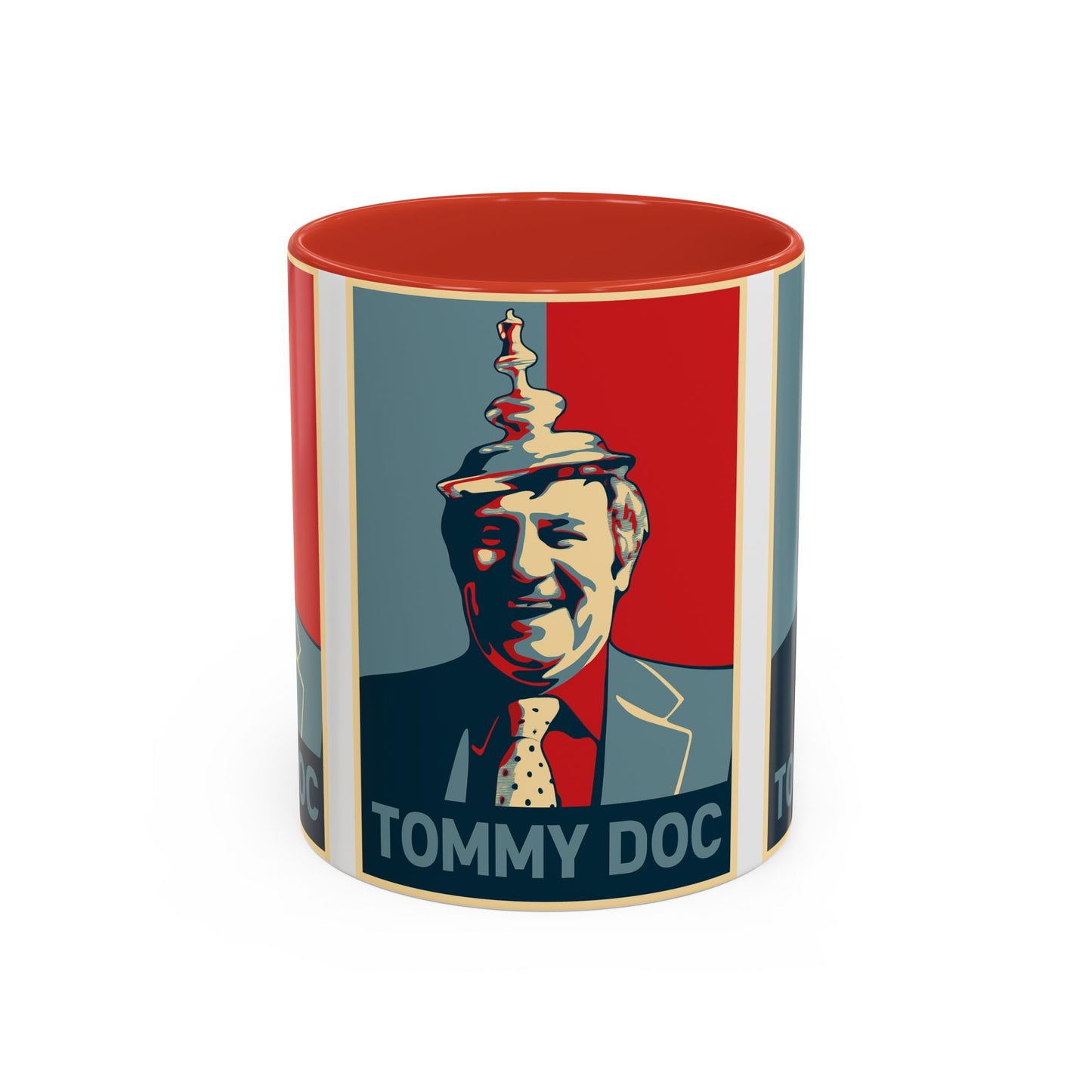 Tommy Docherty Hope Poster Mug - Manchester United