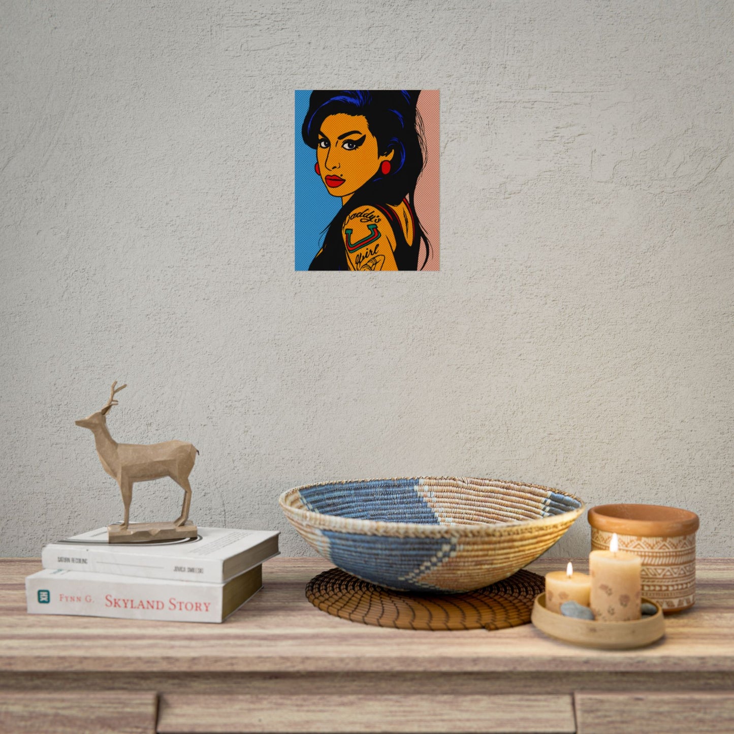 Amy Winehouse Pop Art Poster