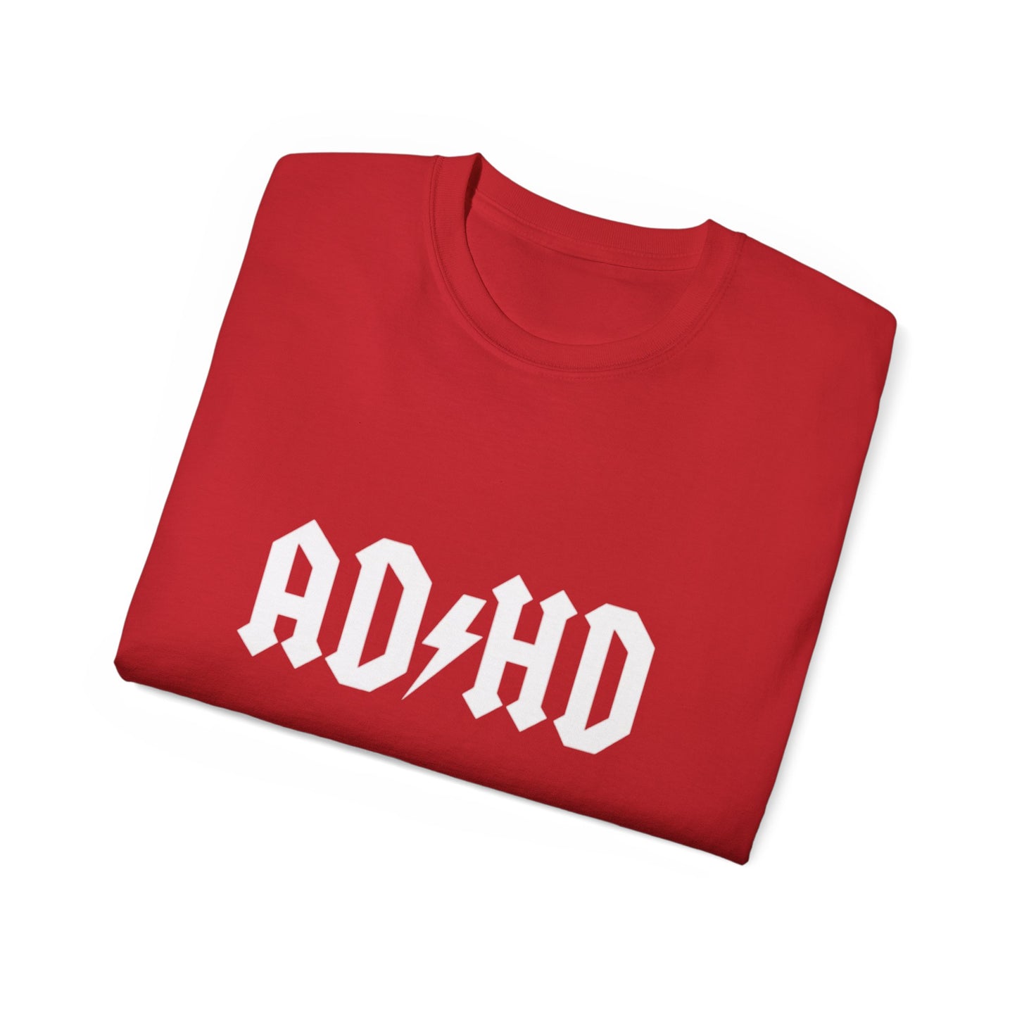 AD/HD White T-Shirt