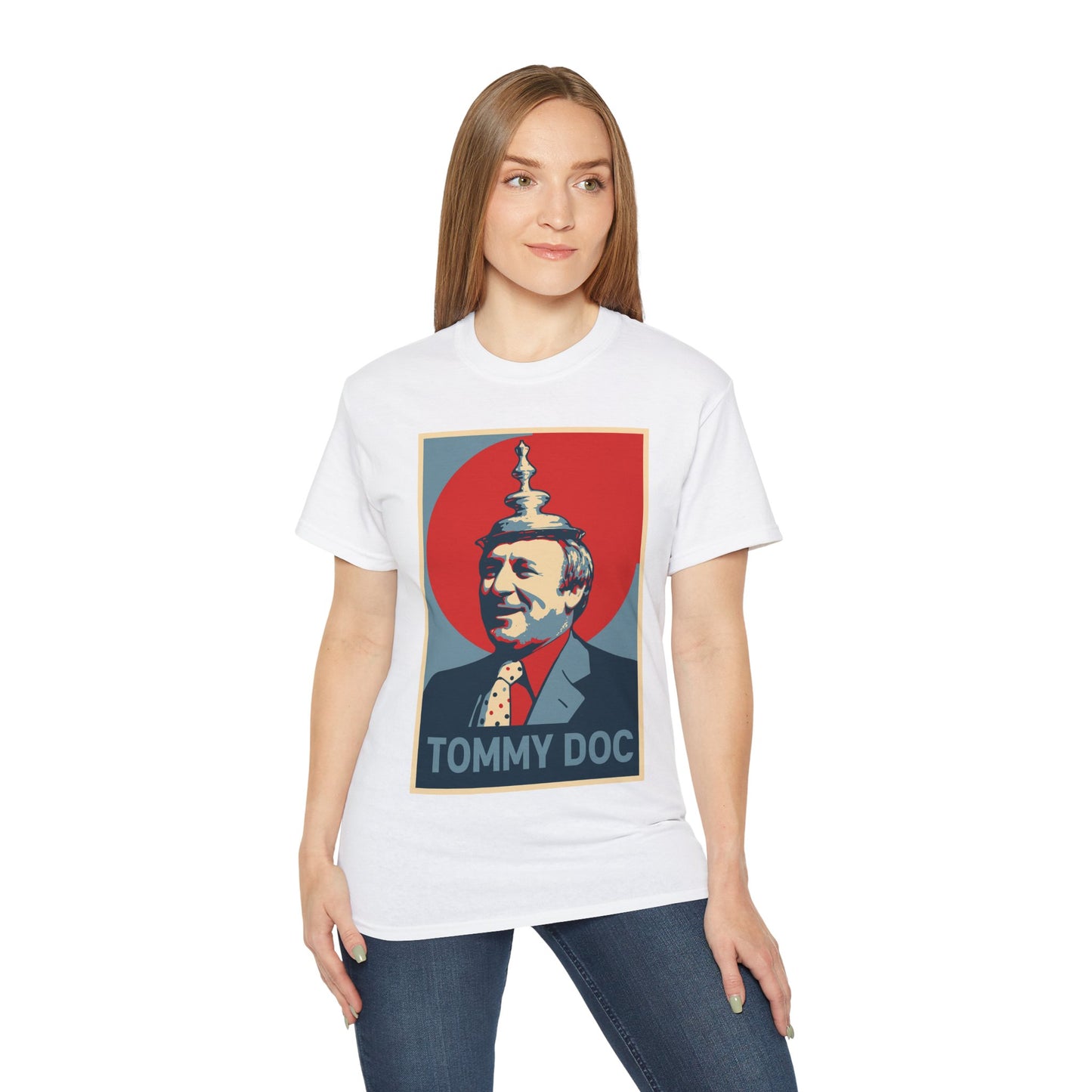 Tommy Docherty Hope Poster T-Shirt - Manchester United