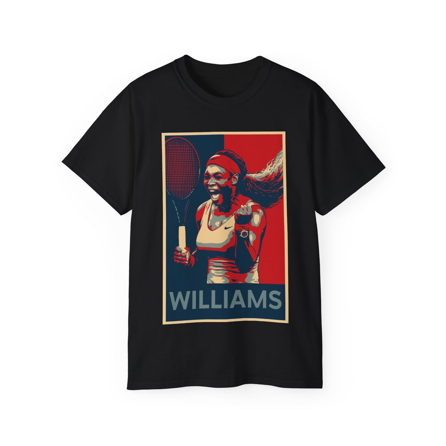 Serena Williams Fist - Tennis T-Shirt