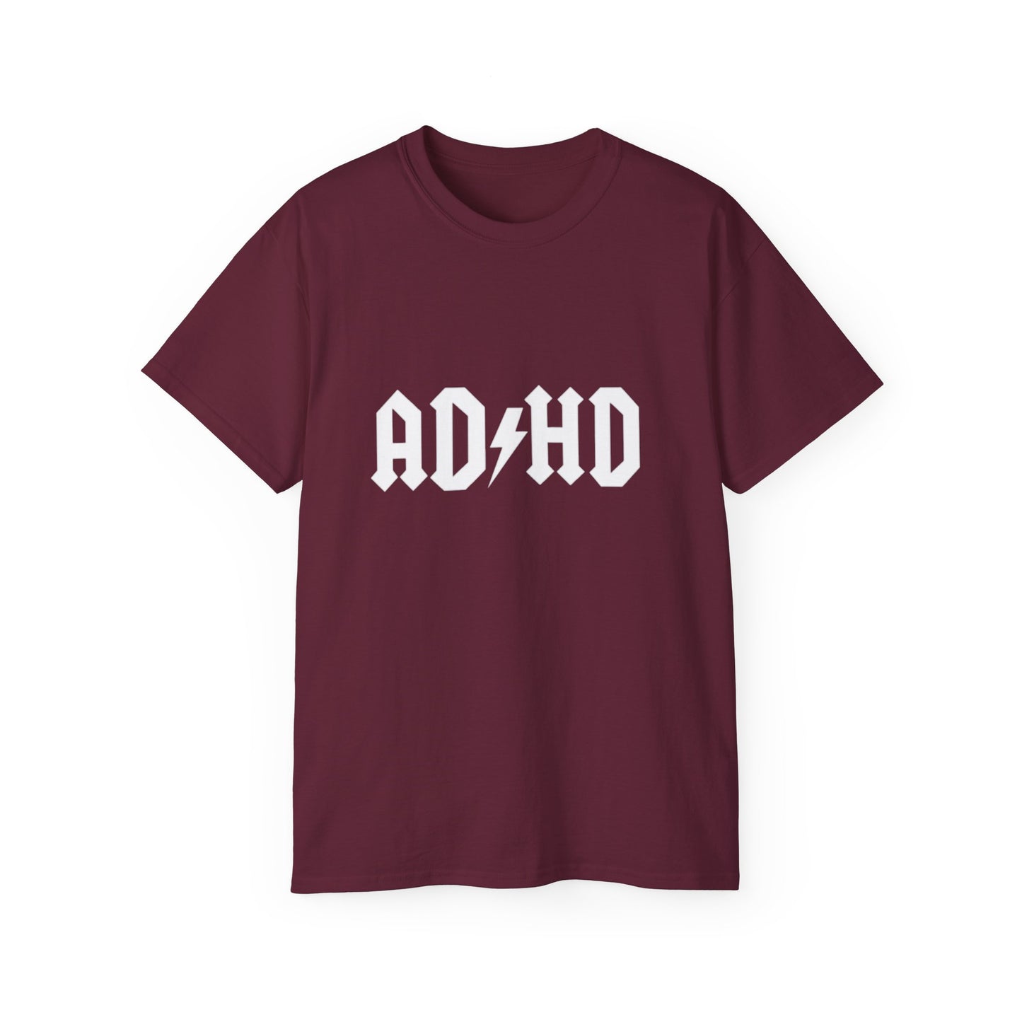 AD/HD White T-Shirt