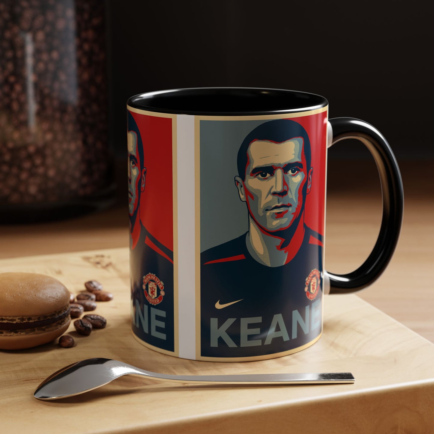 Roy Keane Hope Poster Mug - Manchester United