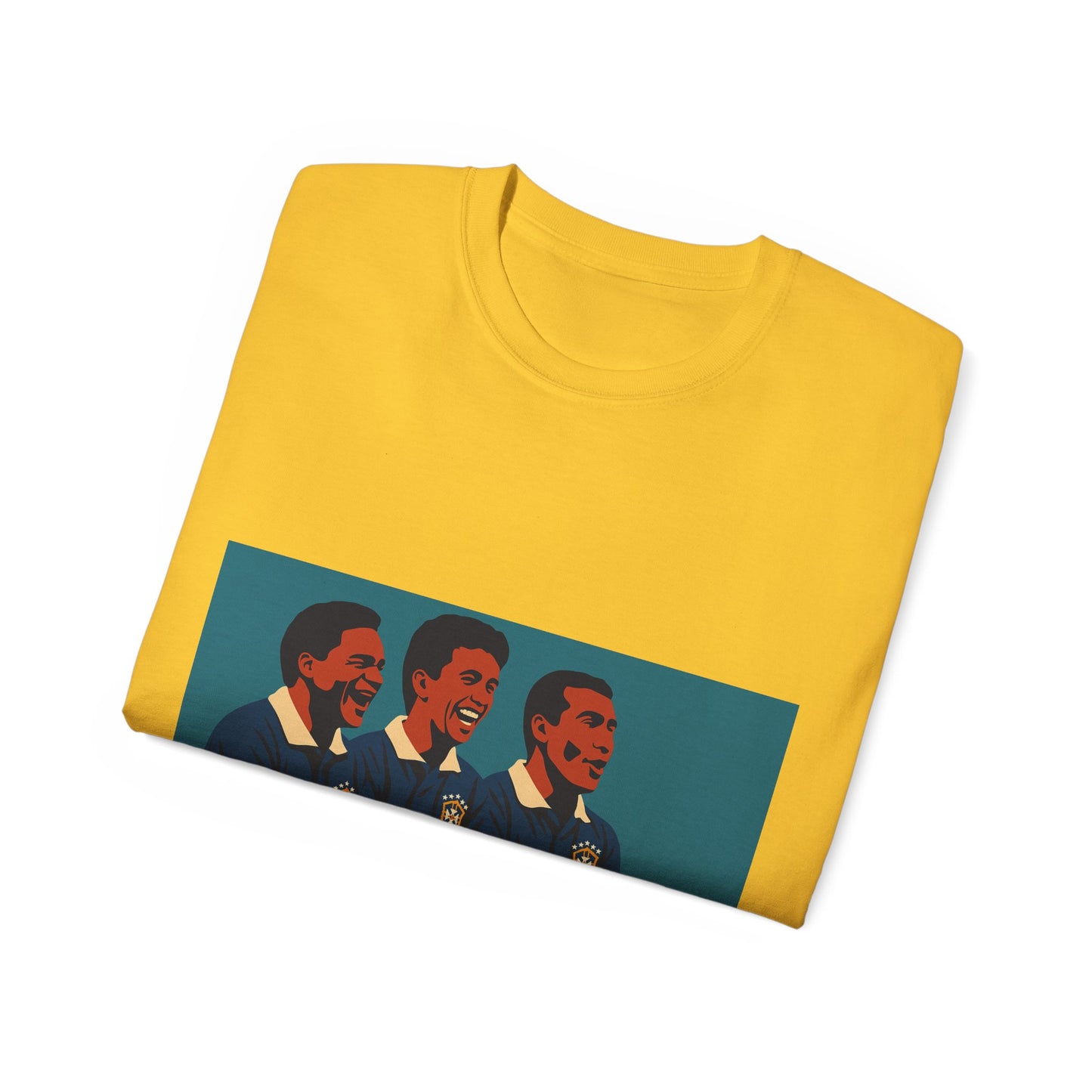 Rocking The Baby T-Shirt Brazil Players Bebeto Romario