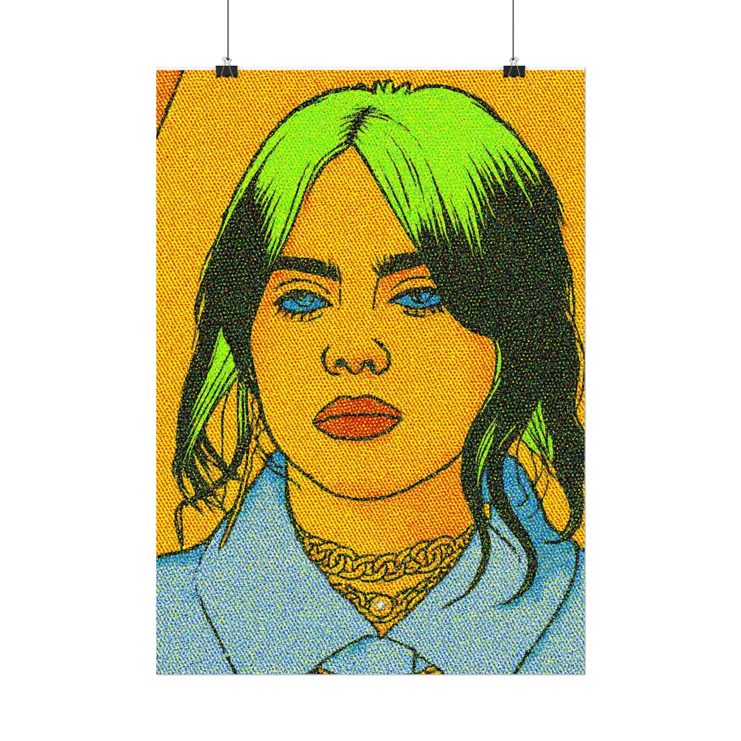 Billie Pop Art Poster