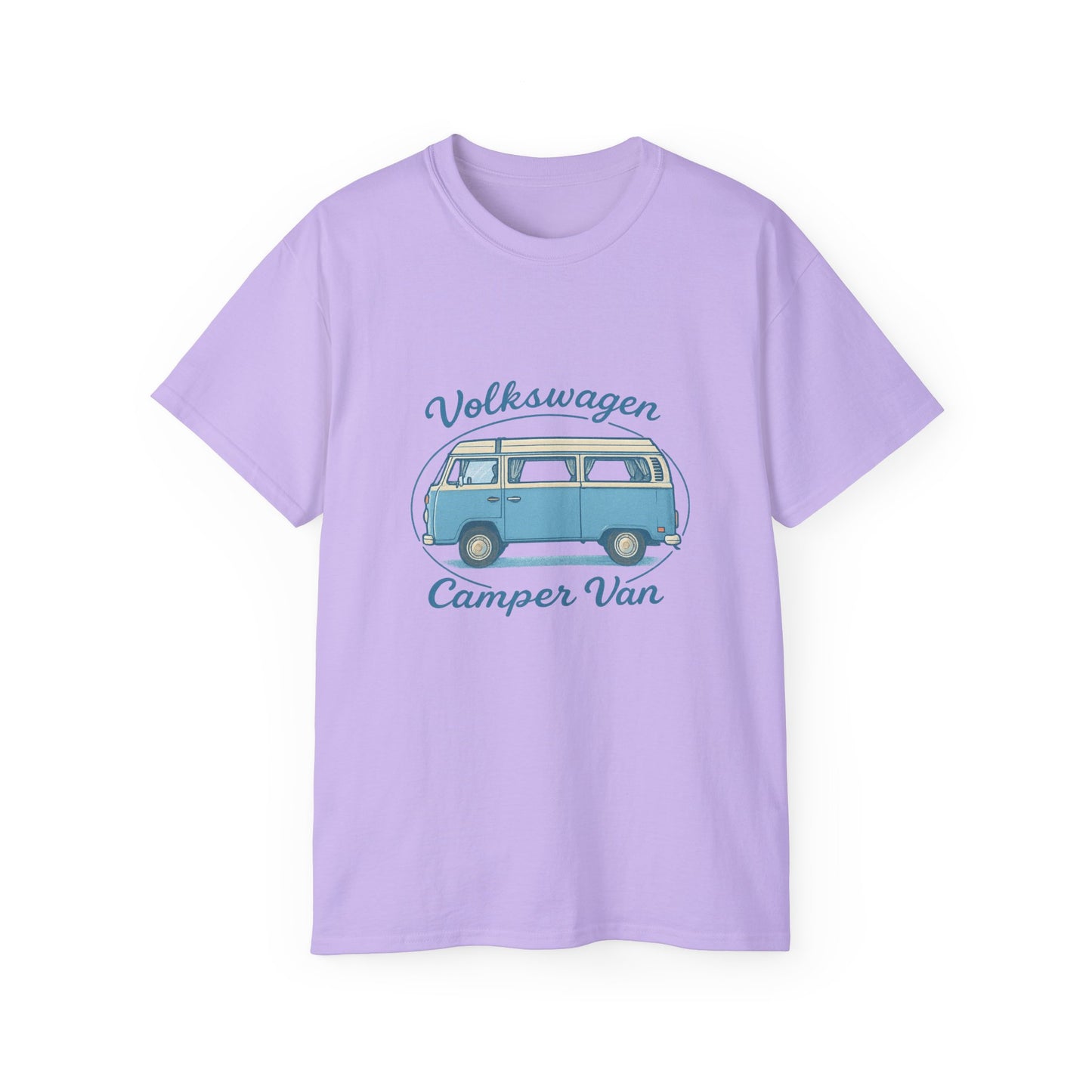 Volkswagen Camper Van Blue Side T-Shirt