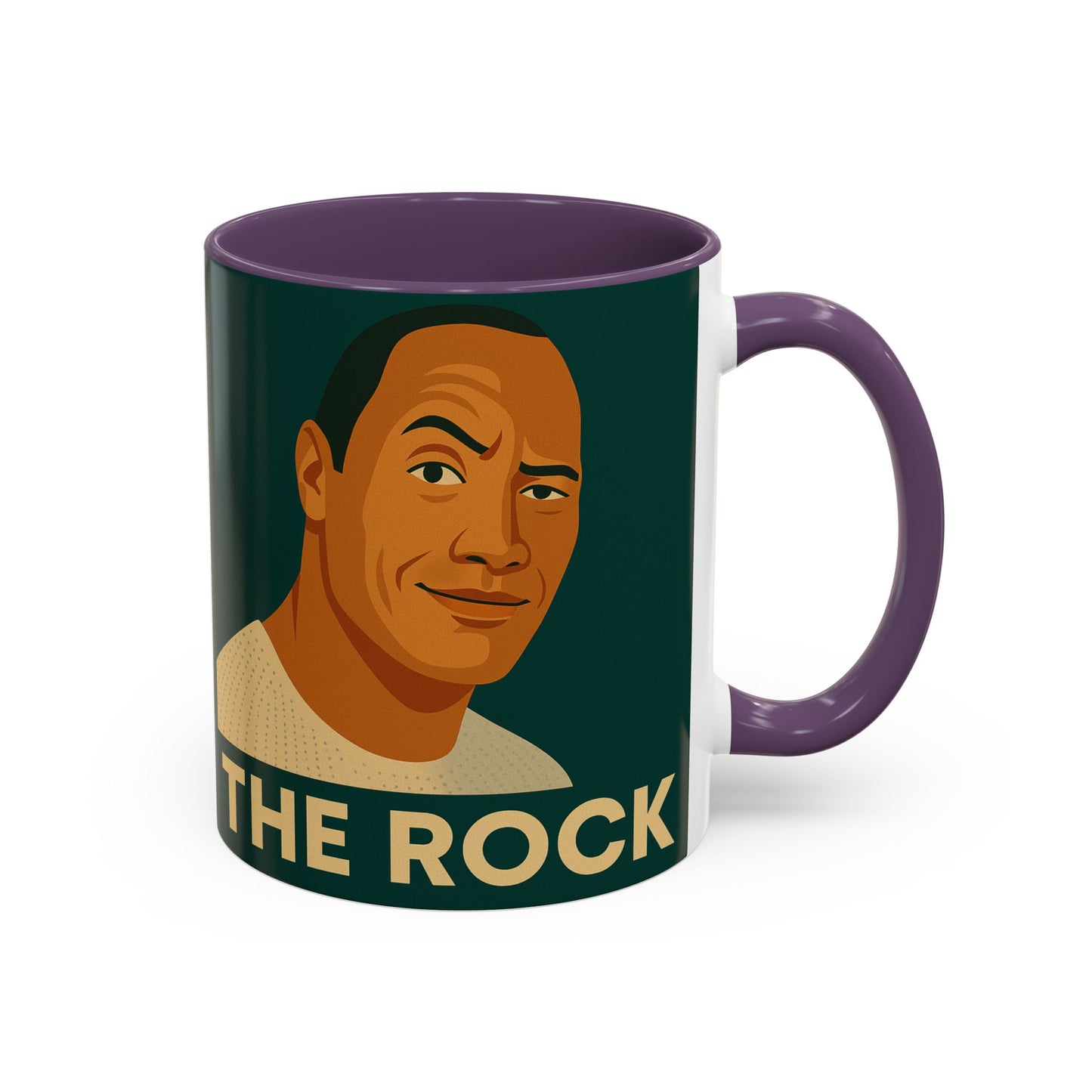 The Rock Coffee Mug, Fun Gift for Fans, Unique Home Decor, Inspirational Drinkware, Collector's Item, Birthday or Holiday Gift