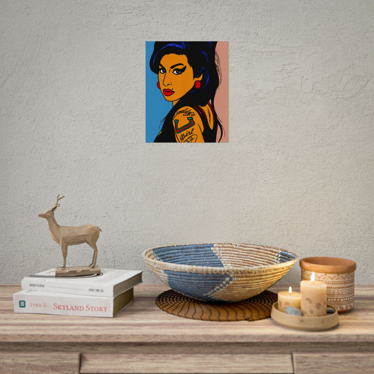 Amy Winehouse Pop Art Poster