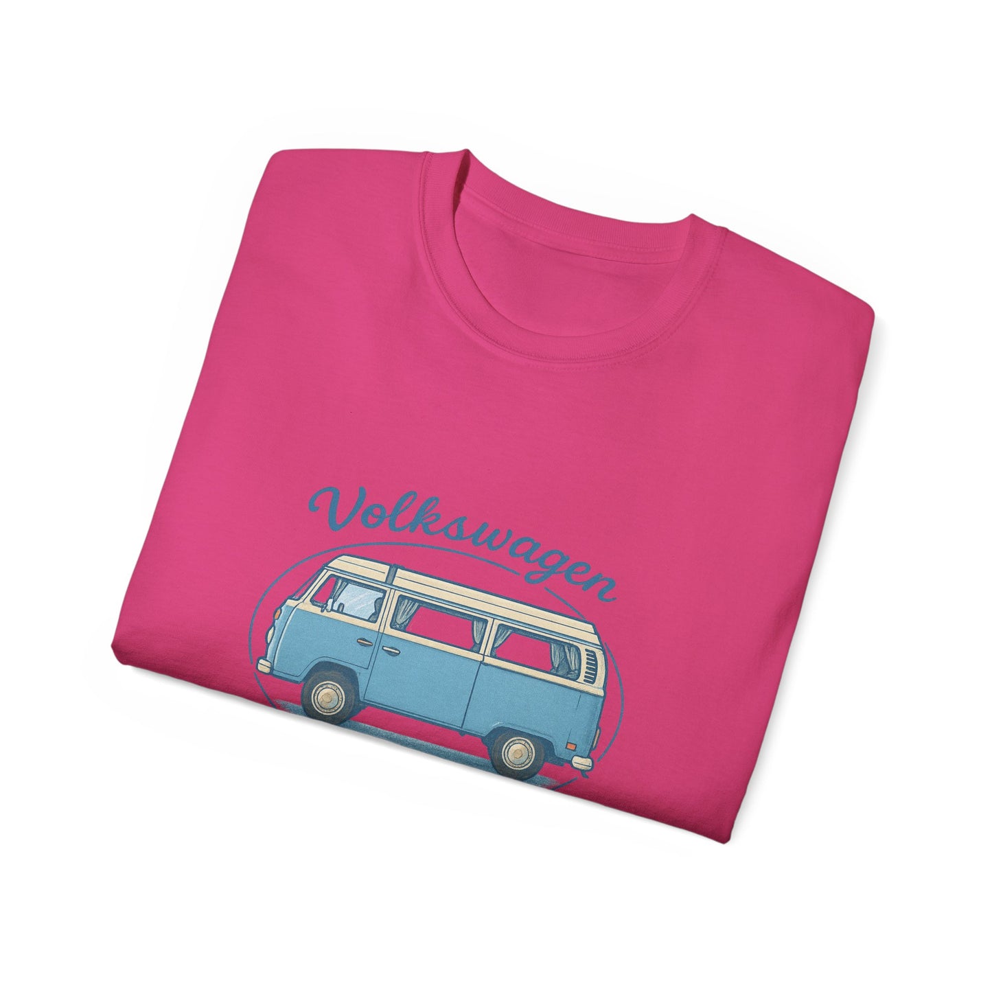 Volkswagen Camper Van Blue Side T-Shirt