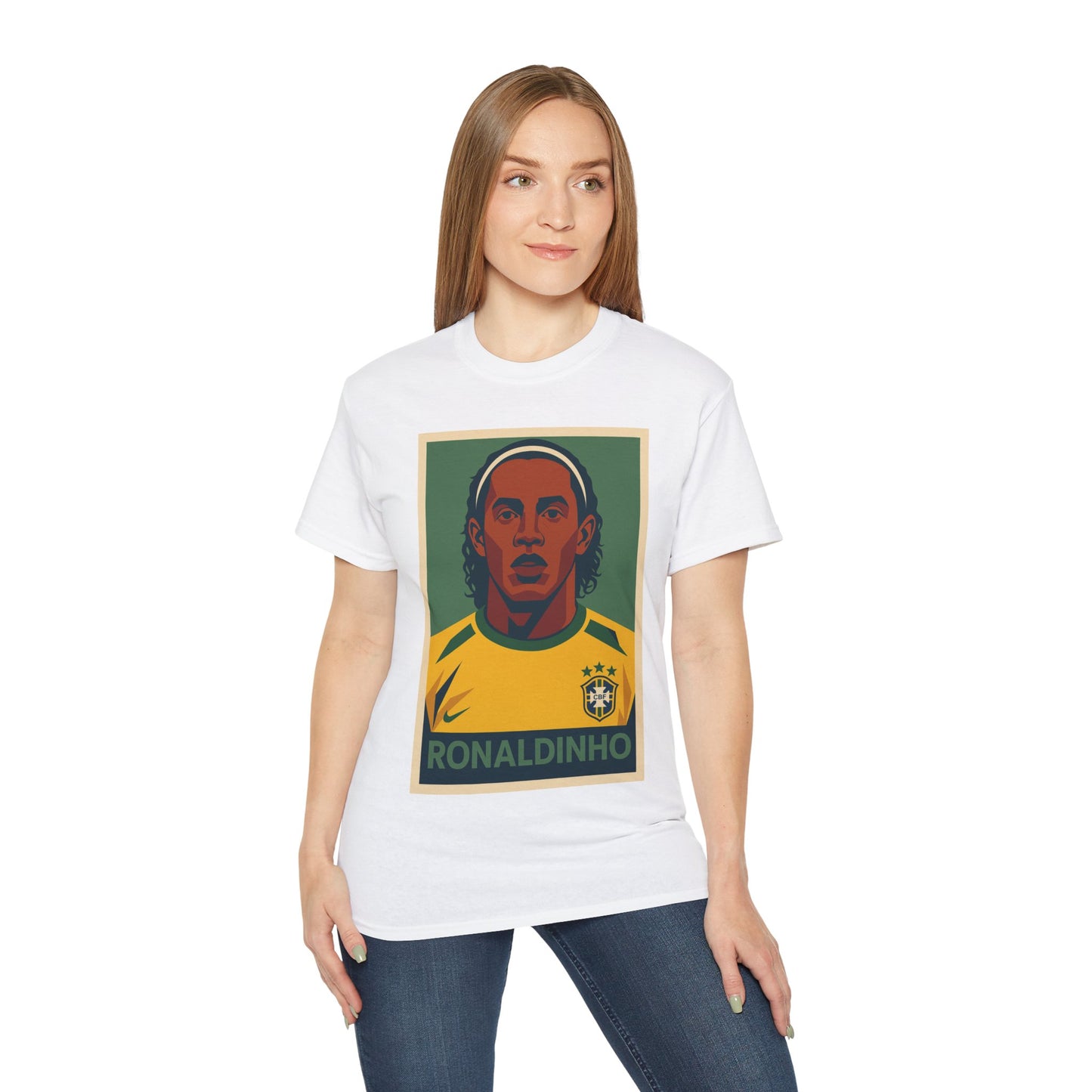 Ronaldinho Poster T-Shirt - Brazil