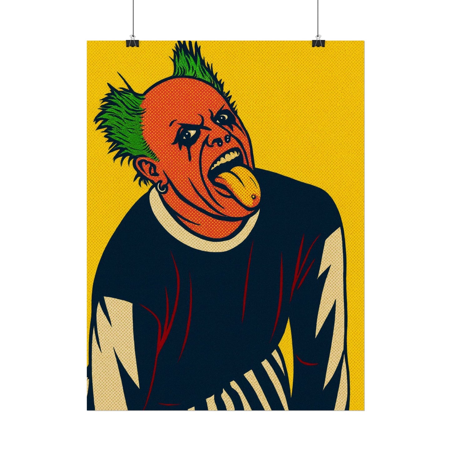 Keith Flint Prodigy Pop Art Poster