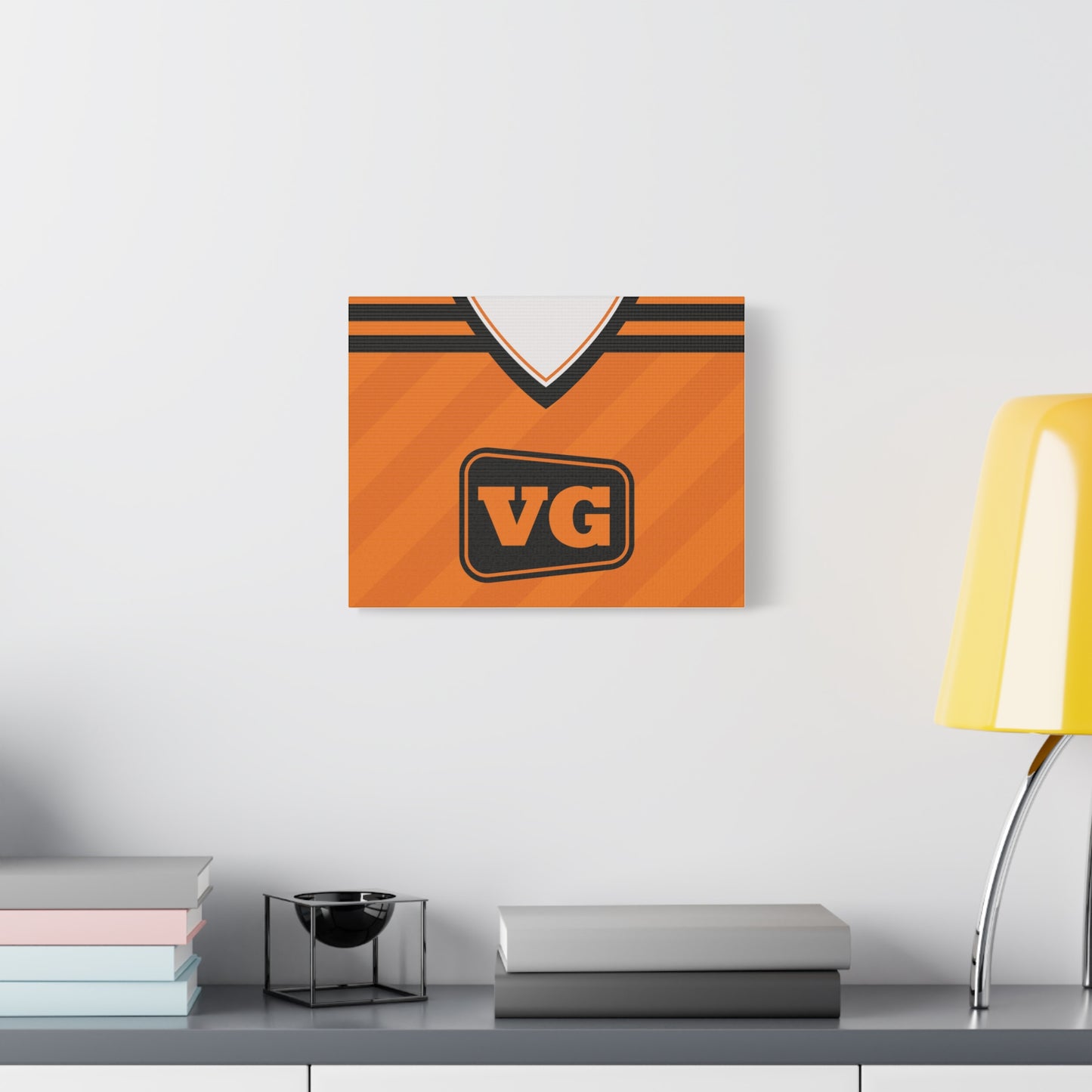 Dundee United 1985-87 Home Shirt Canvas