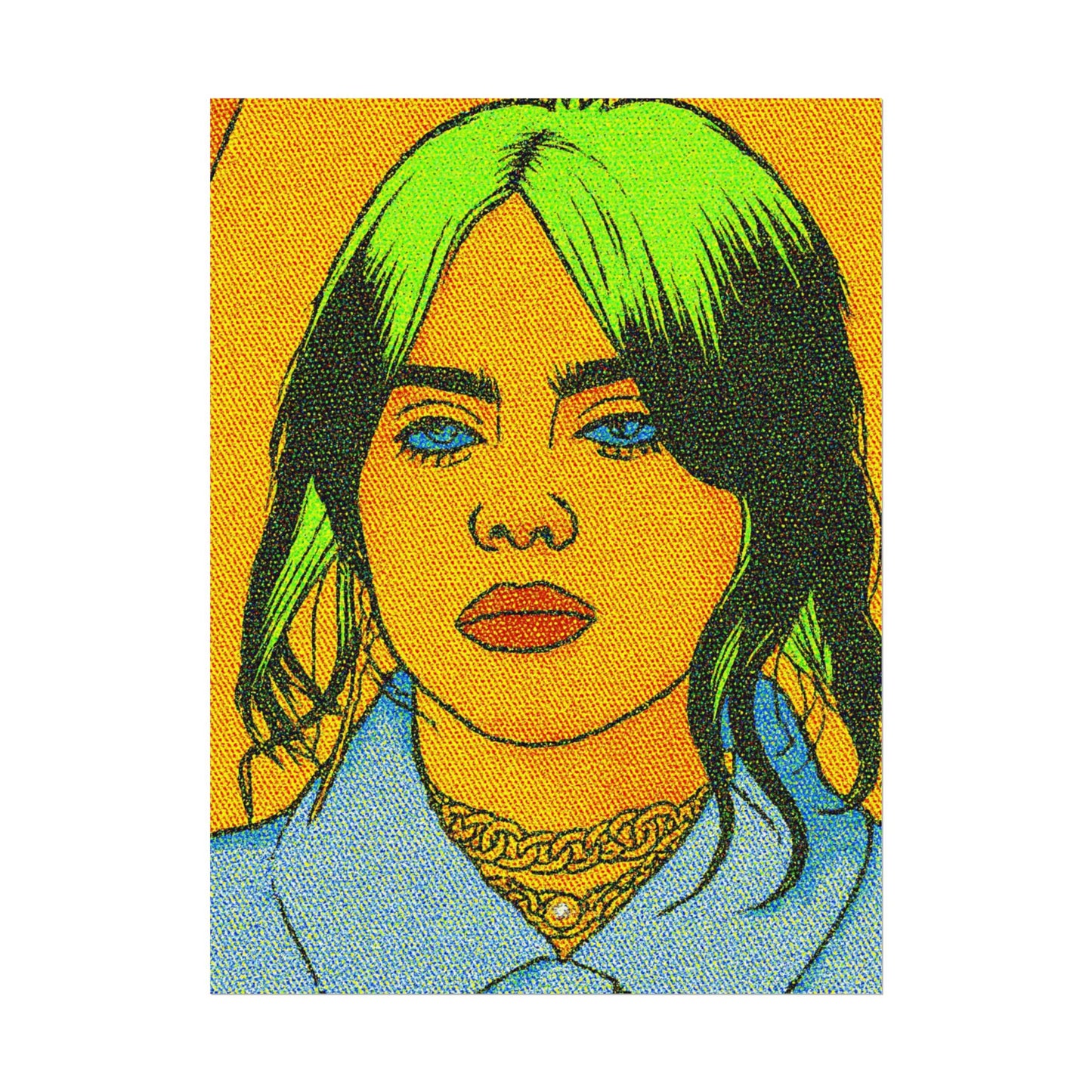 Billie Pop Art Poster
