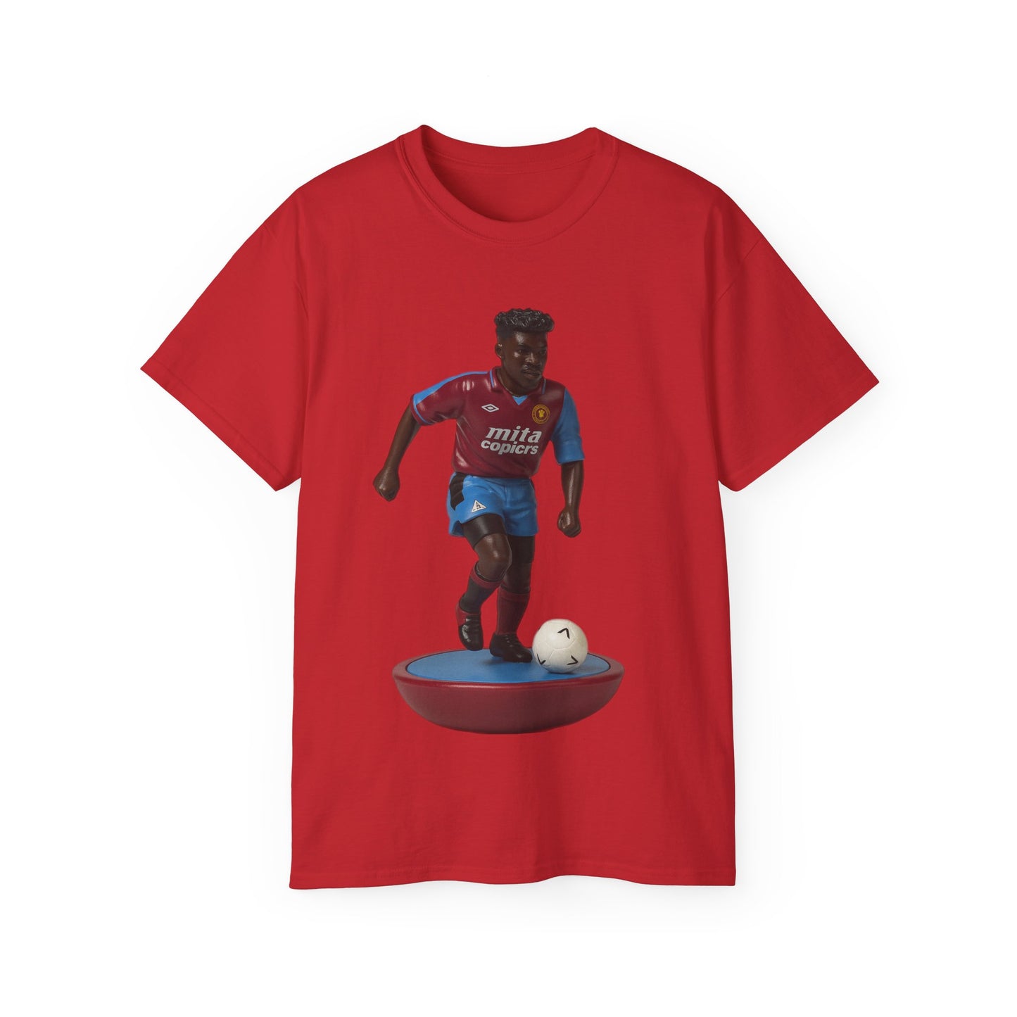 Tony Daley Subbuteo T-Shirt - Aston Villa