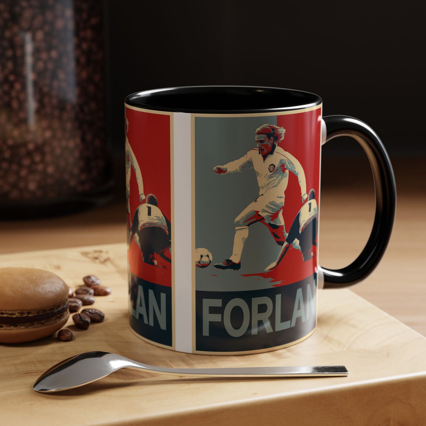 Diego Forlan Liverpool Goal Mug - Manchester United