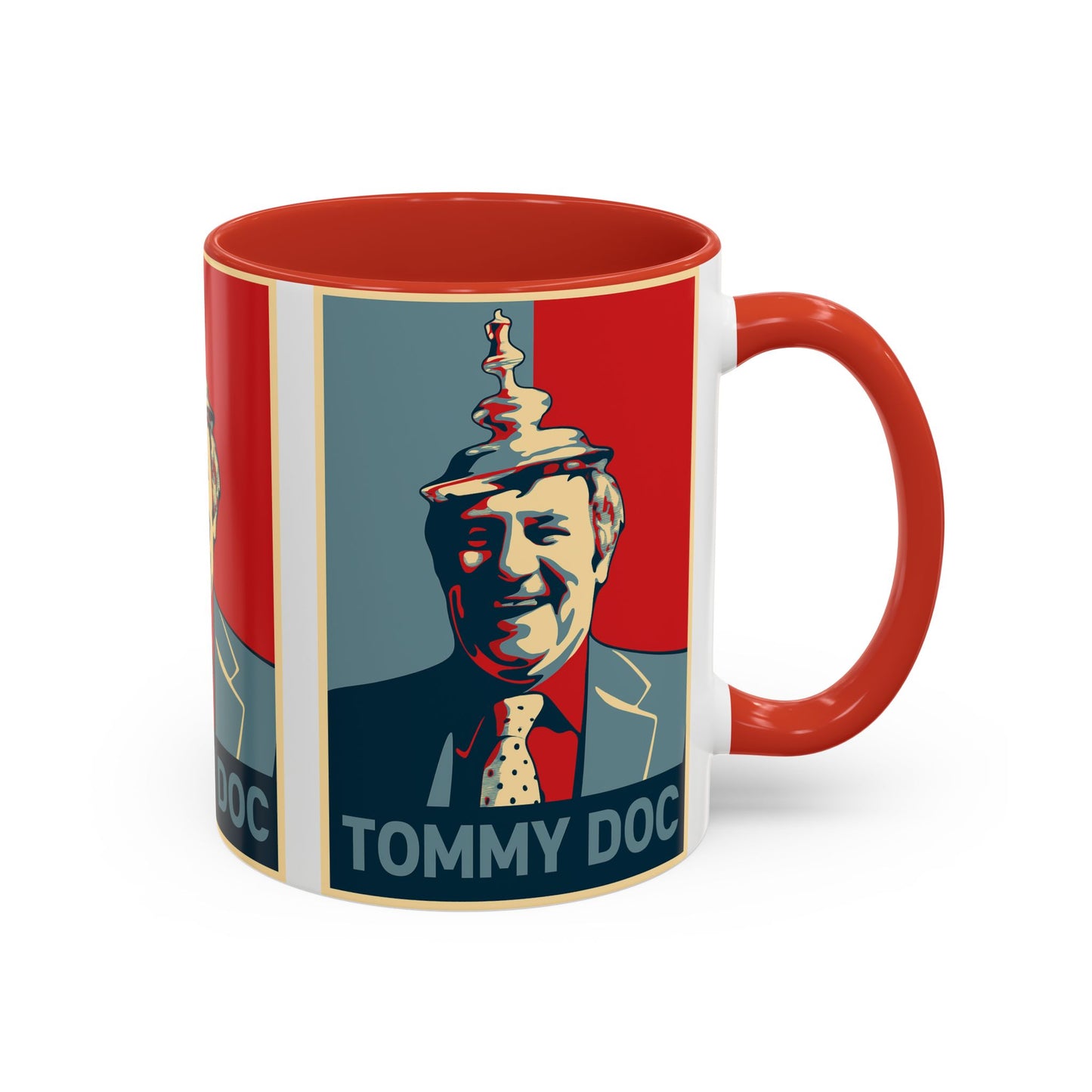 Tommy Docherty Hope Poster Mug - Manchester United