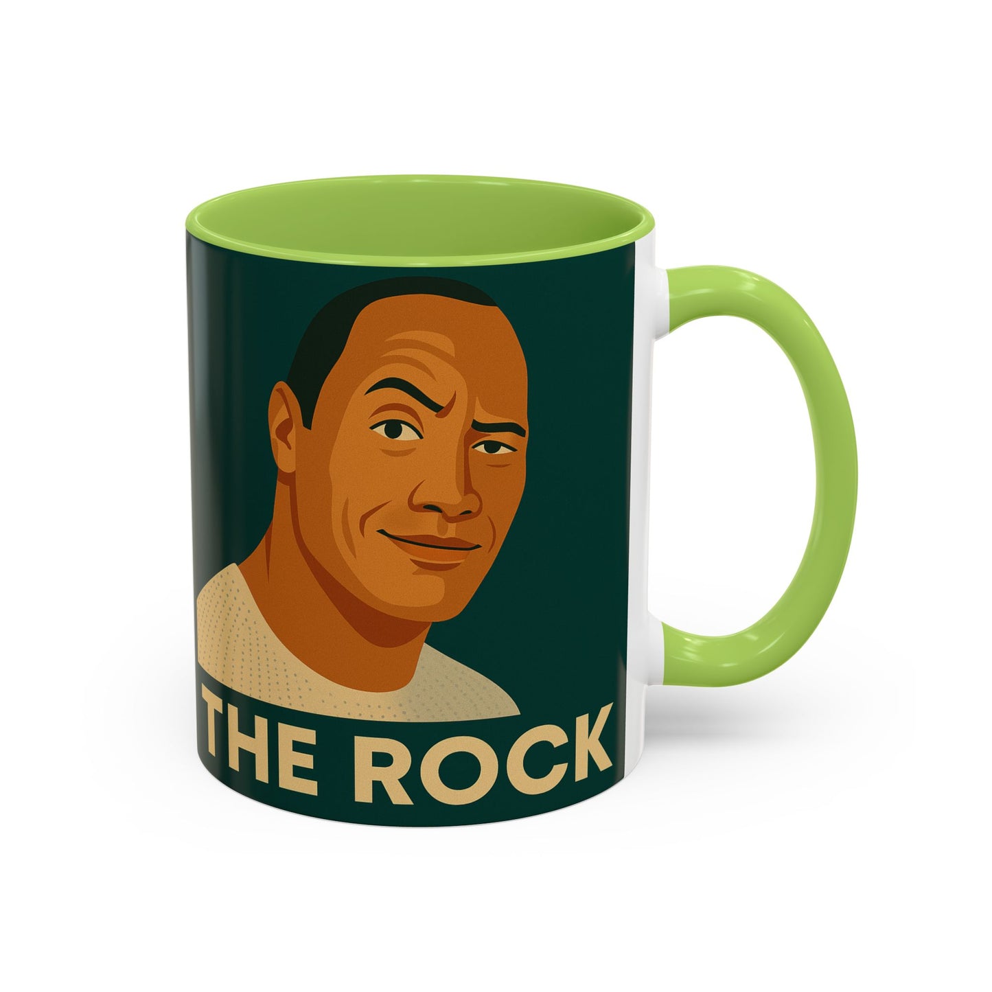 The Rock Coffee Mug, Fun Gift for Fans, Unique Home Decor, Inspirational Drinkware, Collector's Item, Birthday or Holiday Gift