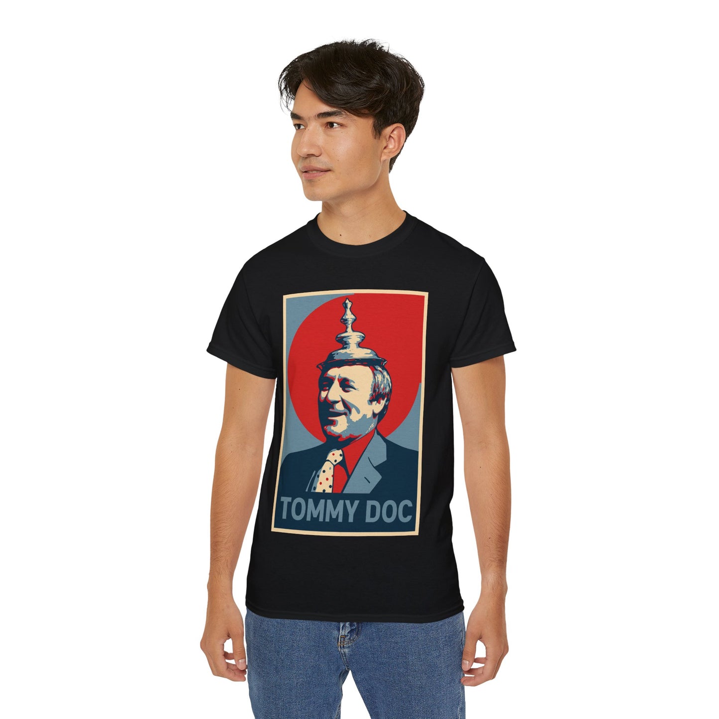 Tommy Docherty Hope Poster T-Shirt - Manchester United