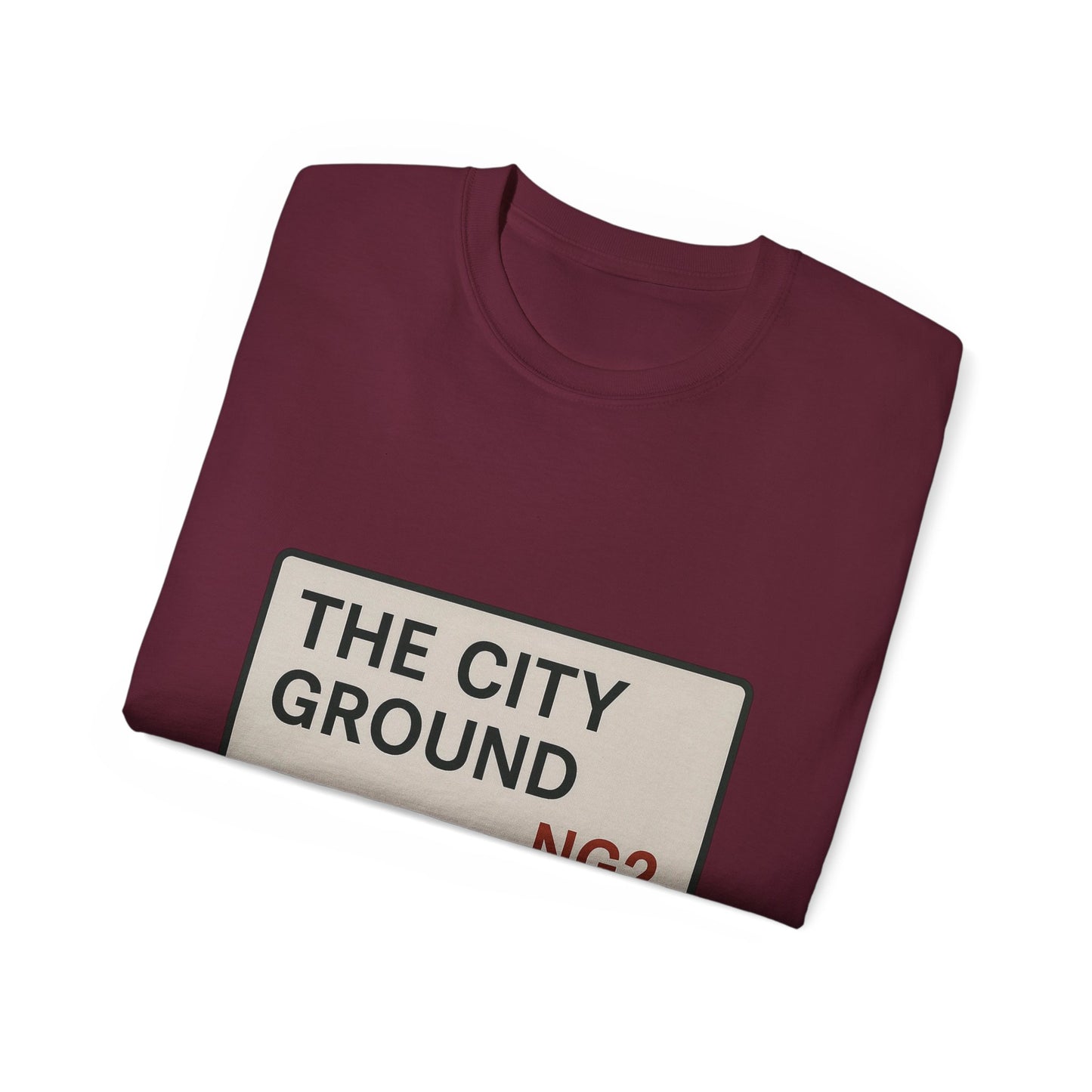 The City Ground Nottingham Forest Road Sign T-Shirt