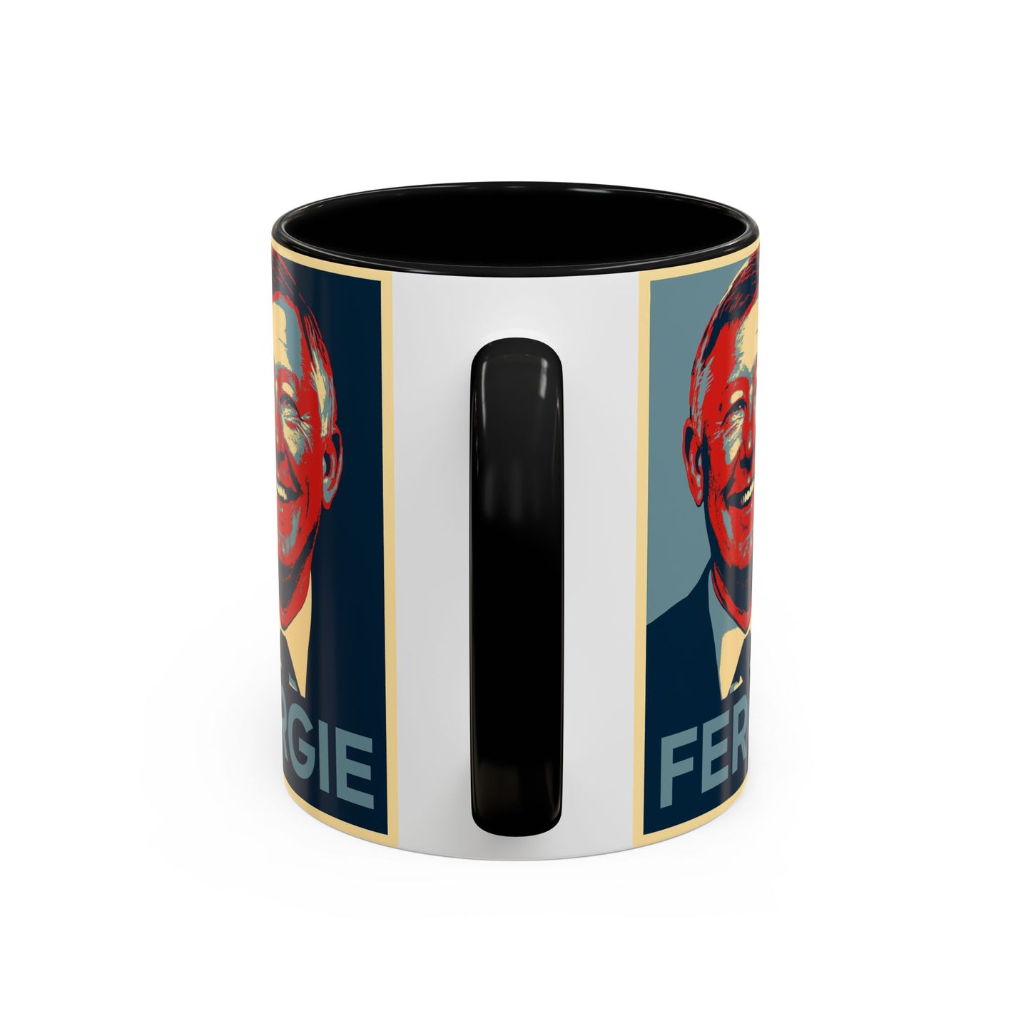 Alex Ferguson Hope Poster Mug - Manchester United