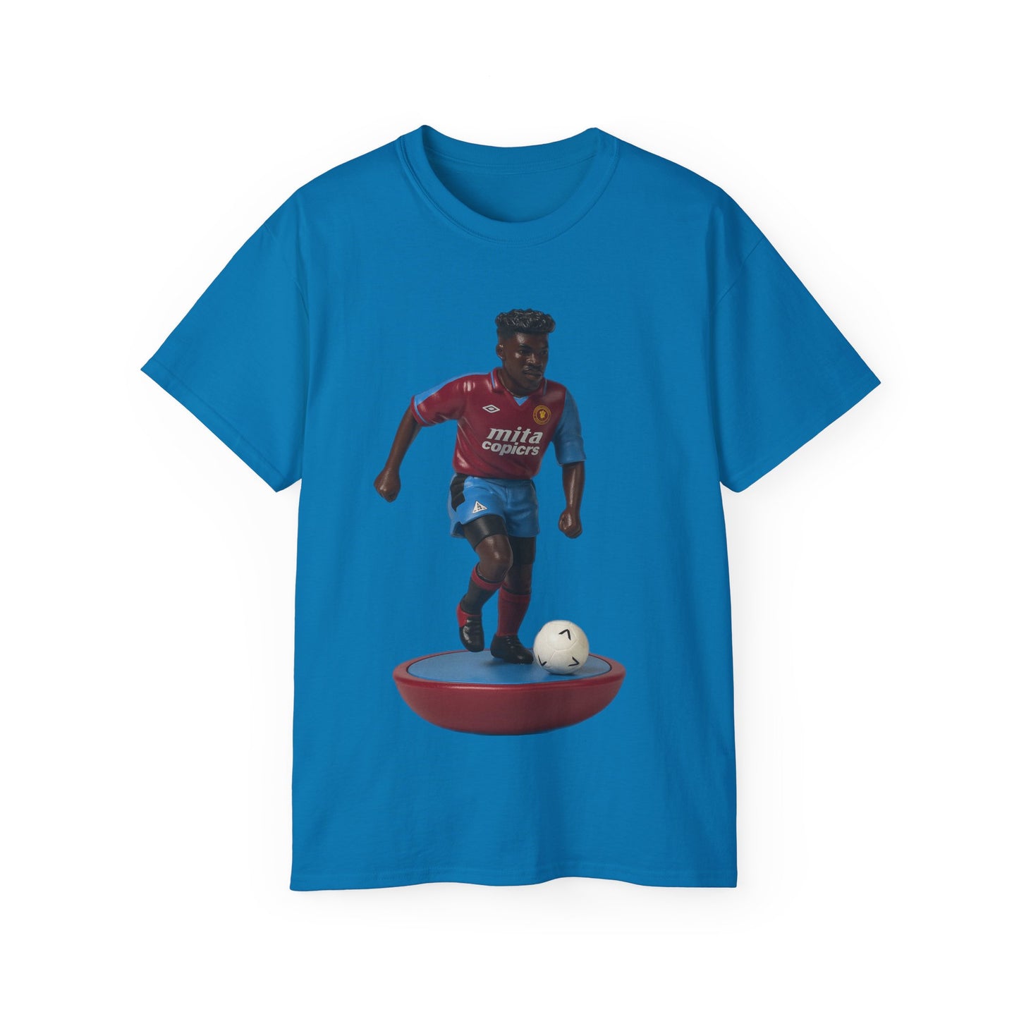 Tony Daley Subbuteo T-Shirt - Aston Villa